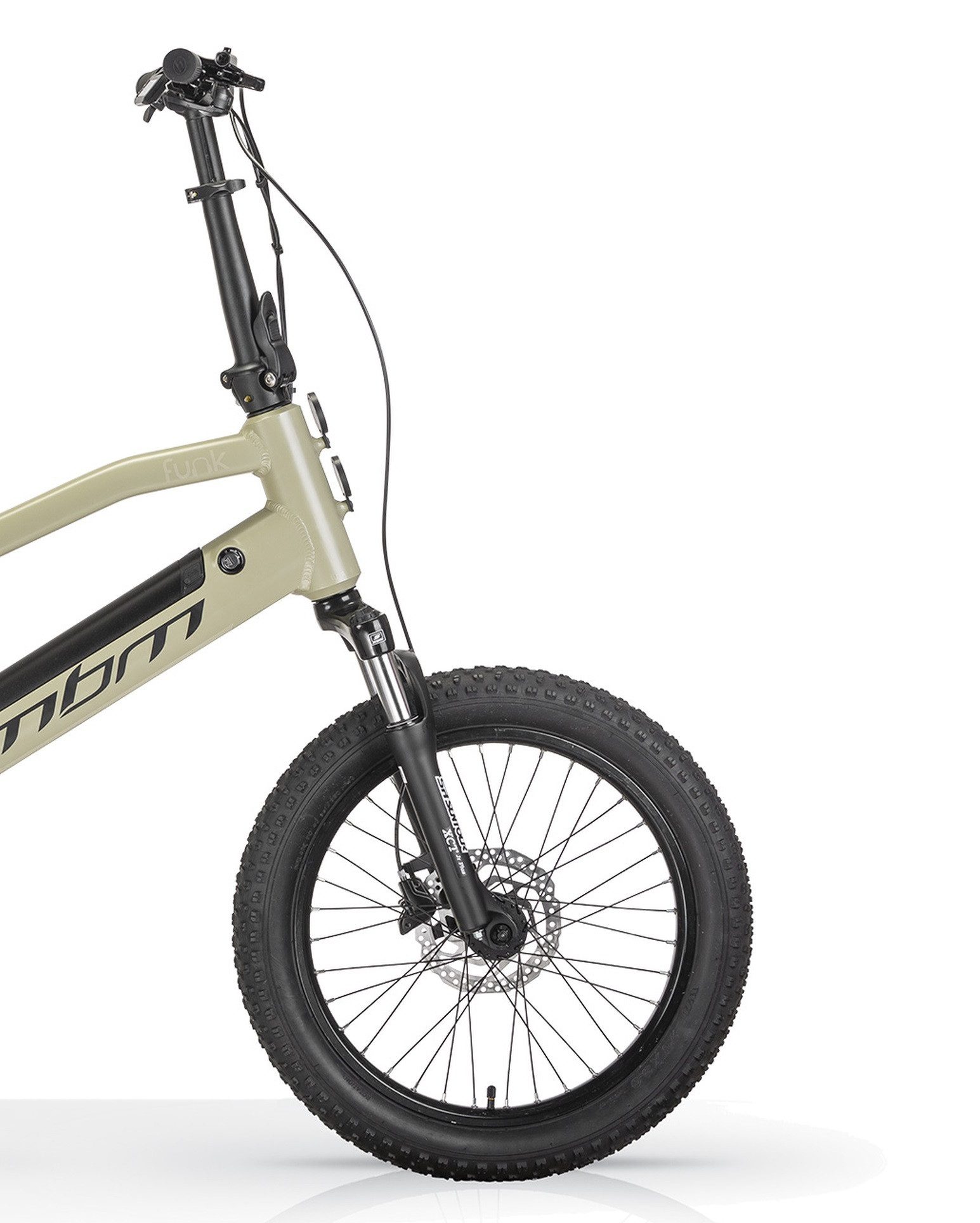 MBM E-Bike, 8 Gang Shimano, Kettenschaltung, Mittelmotor, 360 Wh, Elektro-Kompaktfahrrad FUNK CROSS 20 Zoll