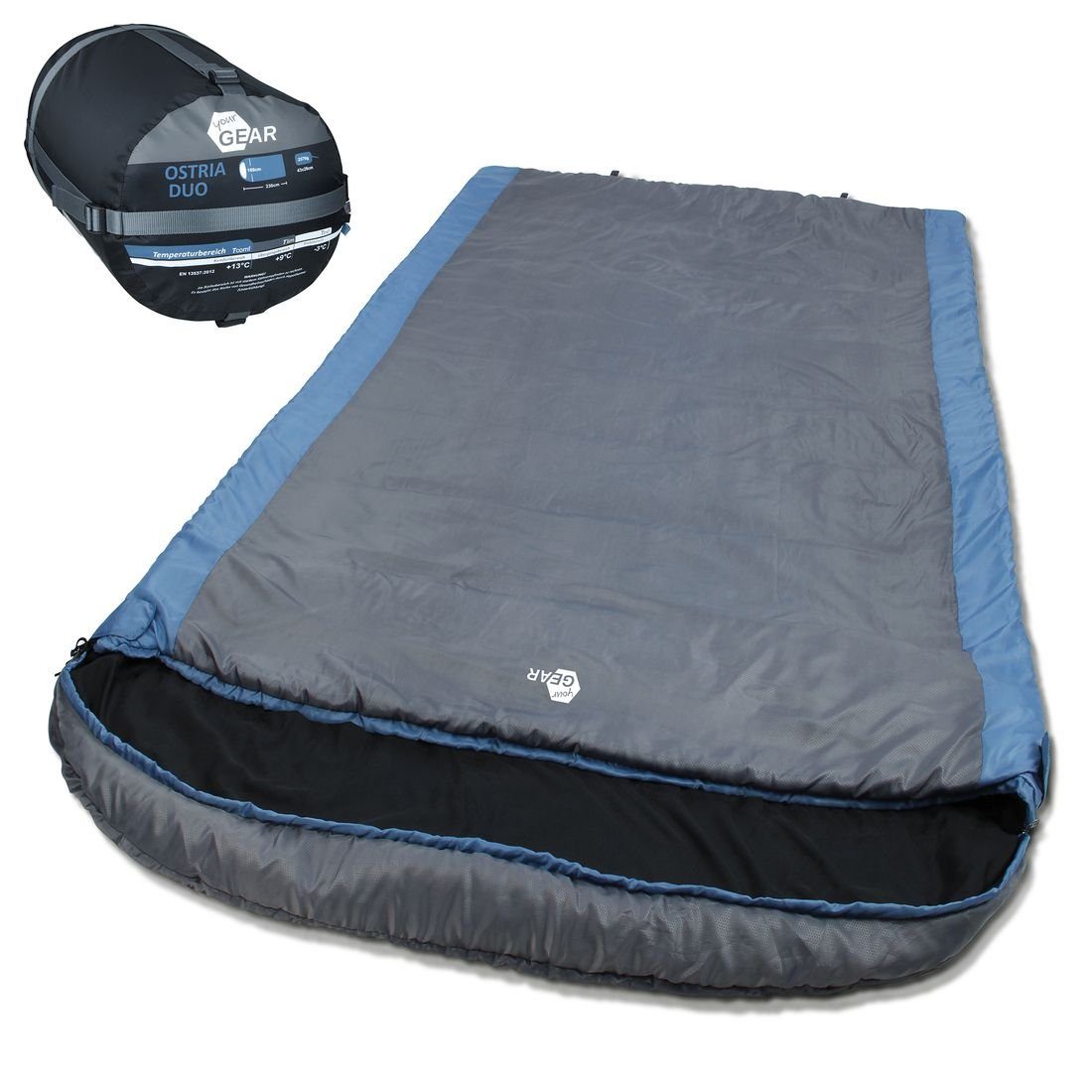 yourGEAR Doppeldeckenschlafsack yourGEAR Schlafsack Ostria Duo günstig online kaufen