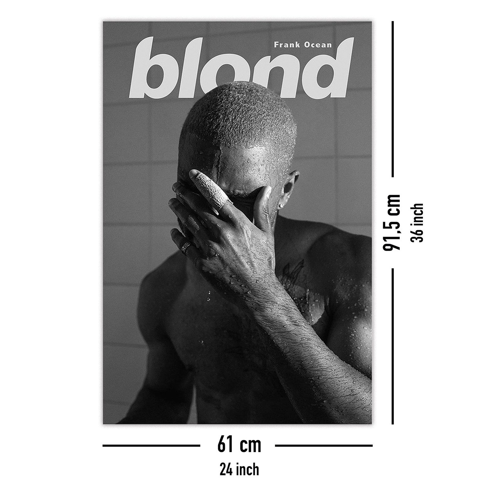 Close Up Poster Frank Ocean Poster Blond 61 x 91,5 cm – Bild 5 von 5