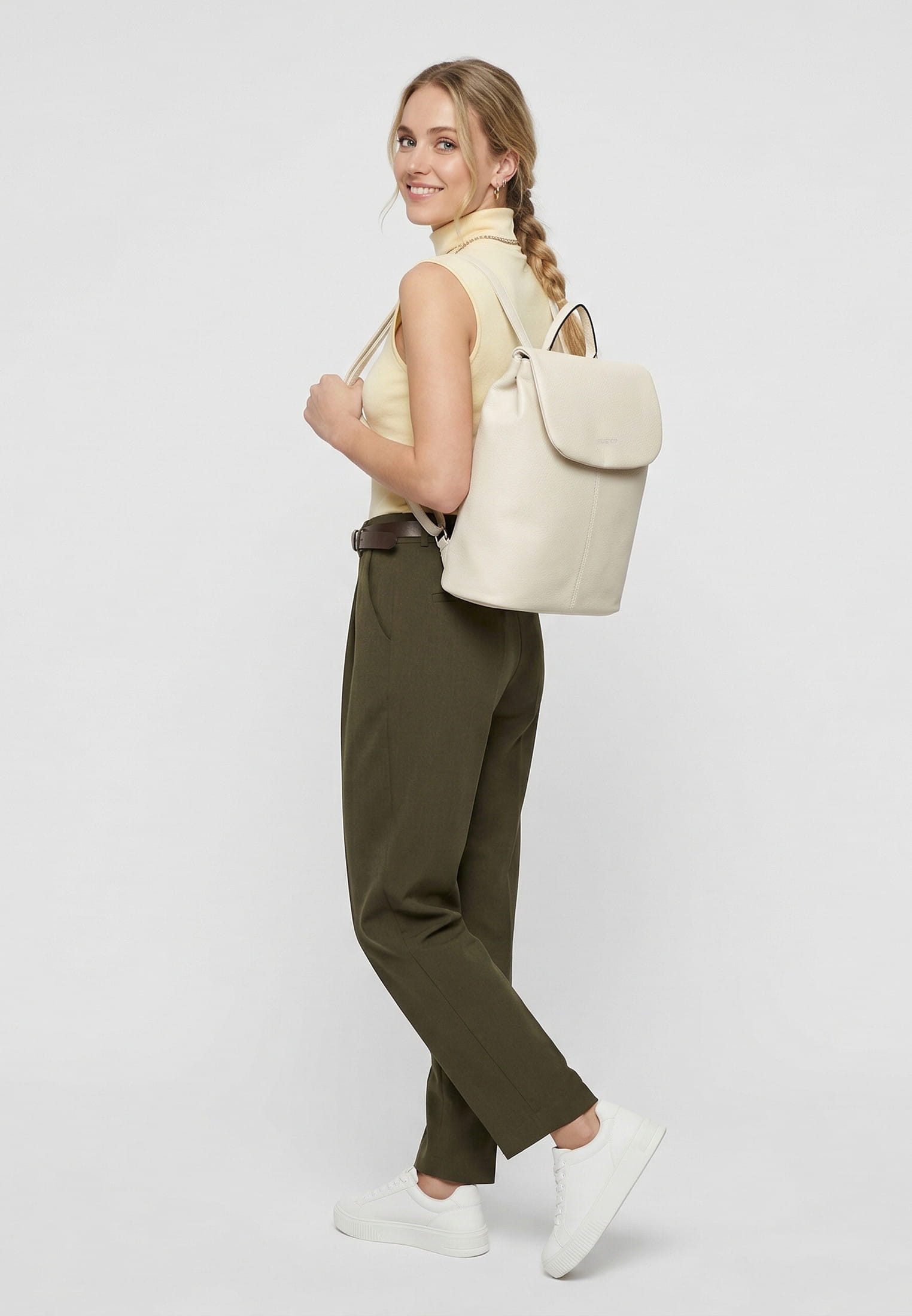 EMILY & NOAH Cityrucksack E&N Tours RUE 09, Logo Prägung
