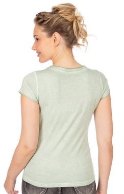 MarJo Trachtenshirt T-Shirt GISELA salbeigruen