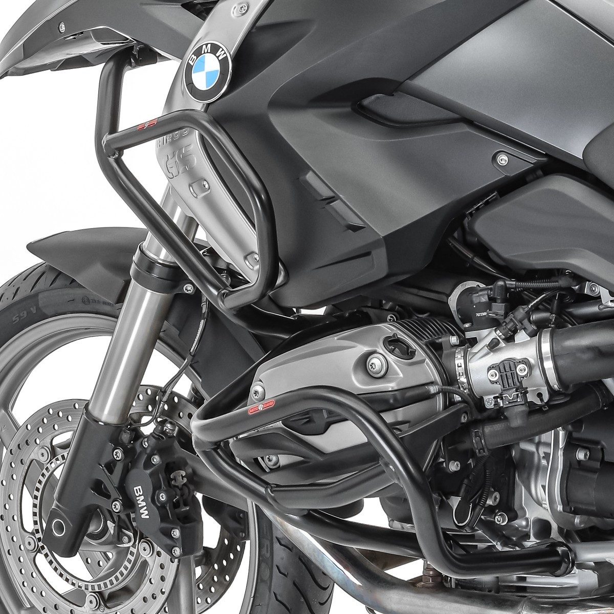 Motoguard Motor-Schutzhülle Sturzbügel Set L2 für BMW R 1200 GS 08-12 oben und unten Schutzbügel