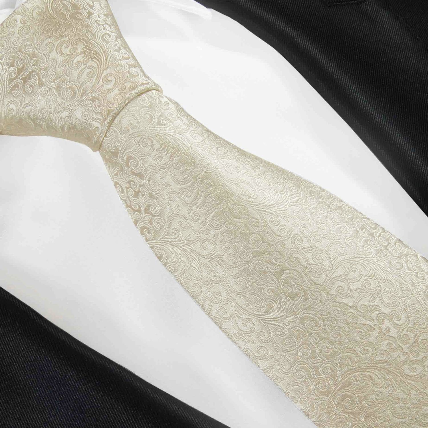 Paul Malone Krawatte Herren Hochzeitskrawatte floral 100% Seide Bräutigam H günstig online kaufen