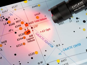 EXPLORE SCIENTIFIC Teleskop ASTRO R-LITE Rotlicht-Taschenlampe