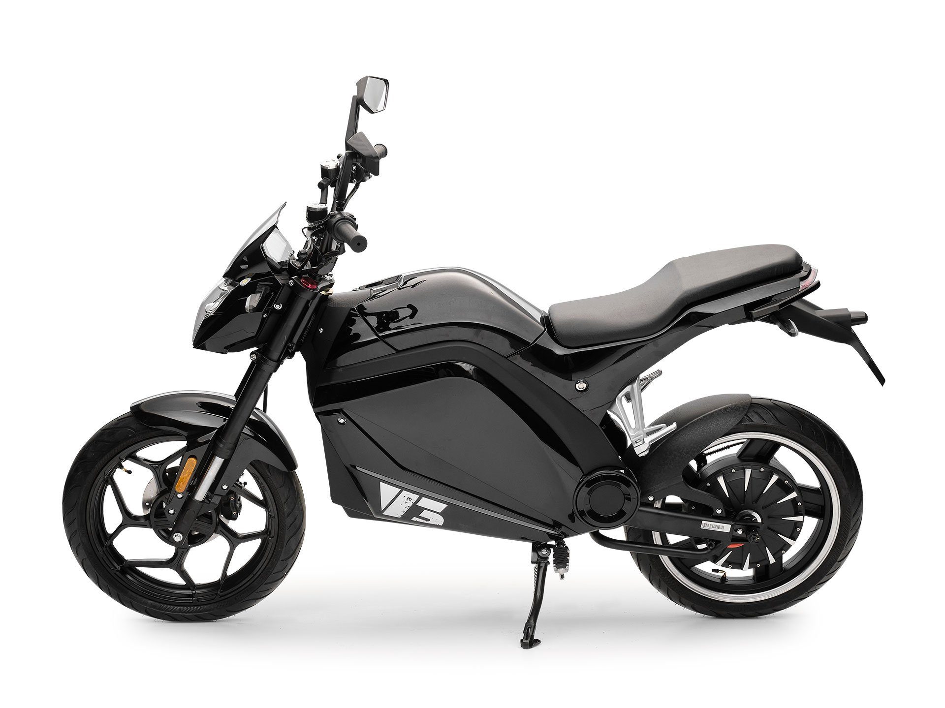 Burnout E-Motorroller Elektromotorrad V3 Schwarz 45 kmh E-Bike Roller ...