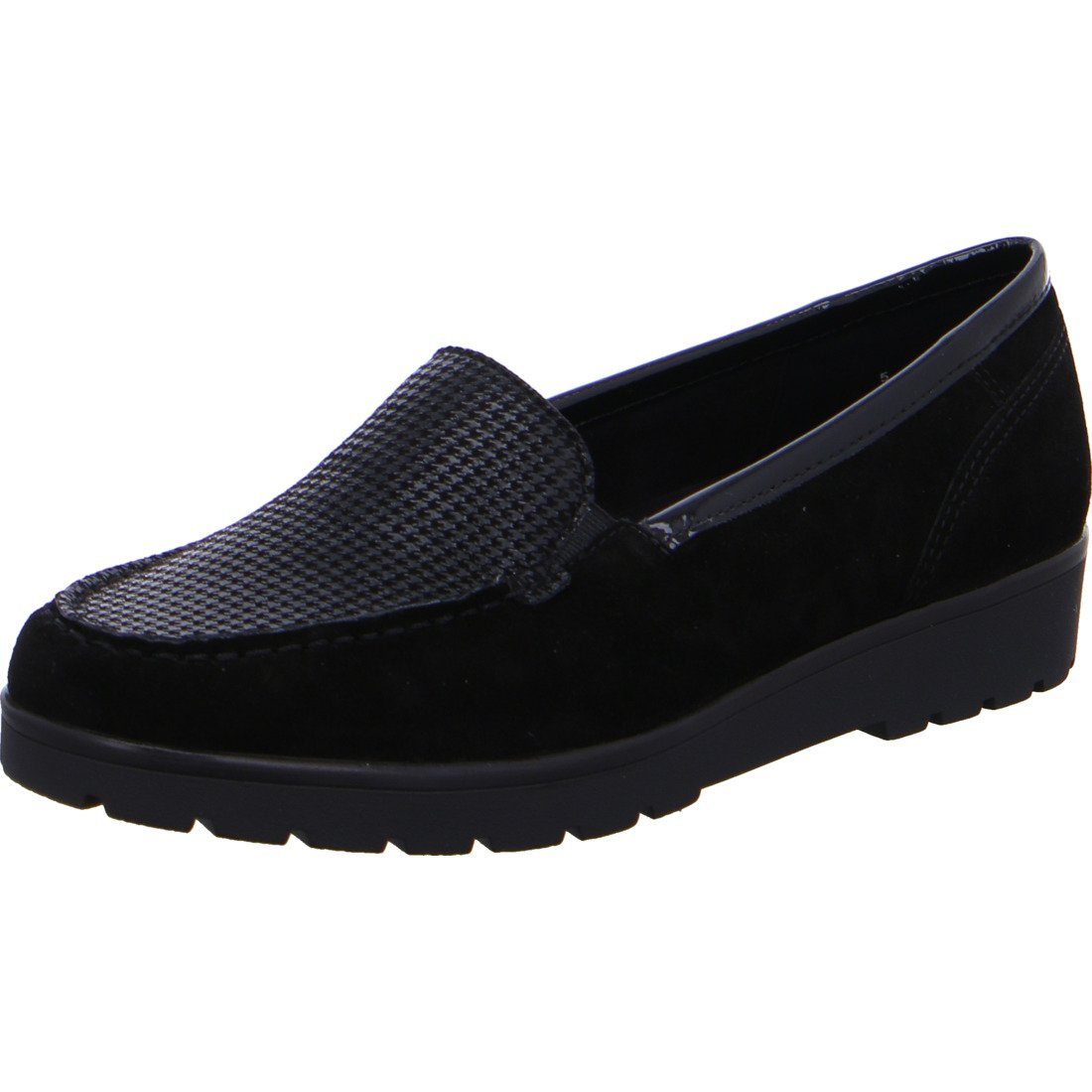 Ara Ara Dallas Leder Damen Slipper 040458 Schuhe, braun Slipper 