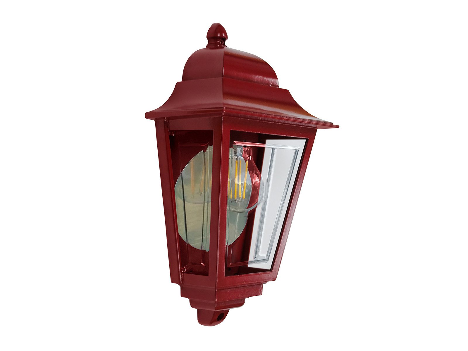 Elstead LIGHTING LED Außen-Wandleuchte, LED wechselbar, Warmweiß, Landhausstil Fassadenbeleuchtung Haus-wand, Wandlaterne Höhe 32,5cm