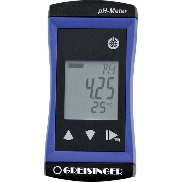 Greisinger Wasserzähler Wasserdichtes pH-Meter G1500 mit Elektrode GE Werksstandard (mit Zertifikat)