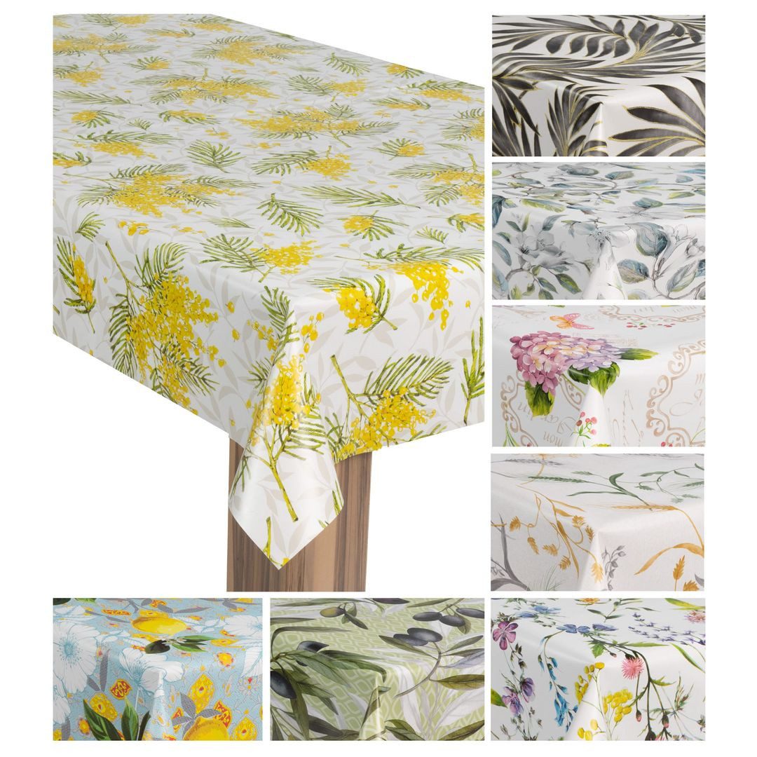 laro Tischdecke Wachstuch-Tischdecke Wachstischdecke Gartentischdecke