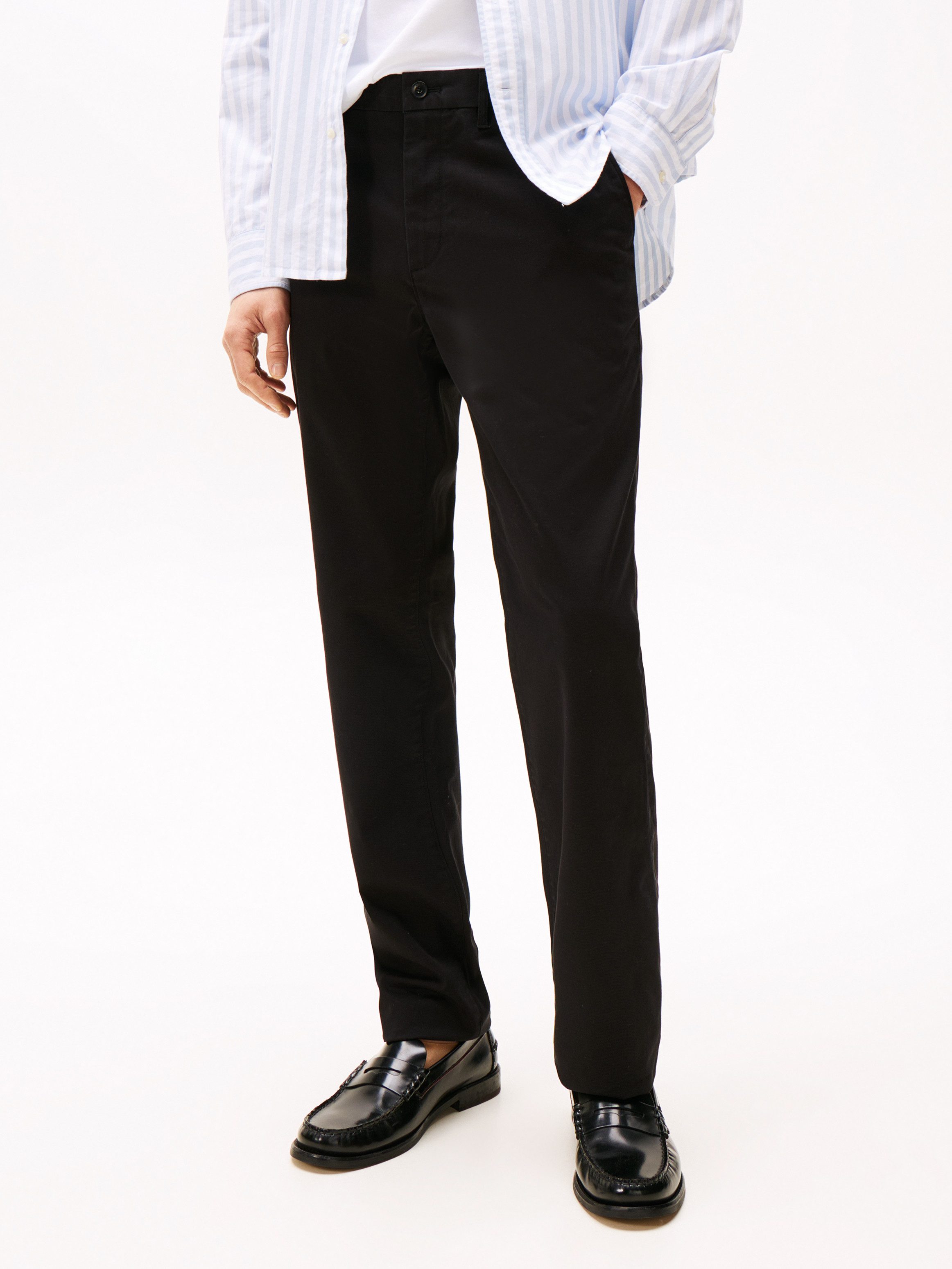 Tommy Hilfiger Chinohose DENTON CHINO 1985 PIMA COTTON von der Kollektion aus 1985 inspiriert
