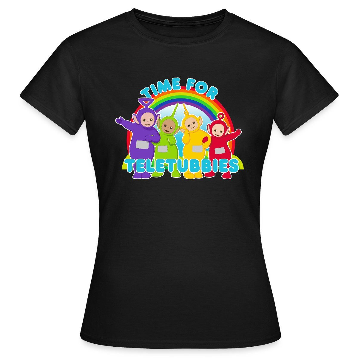 T-Shirt Teletubbies Time For Teletubbies Frauen T-Shirt