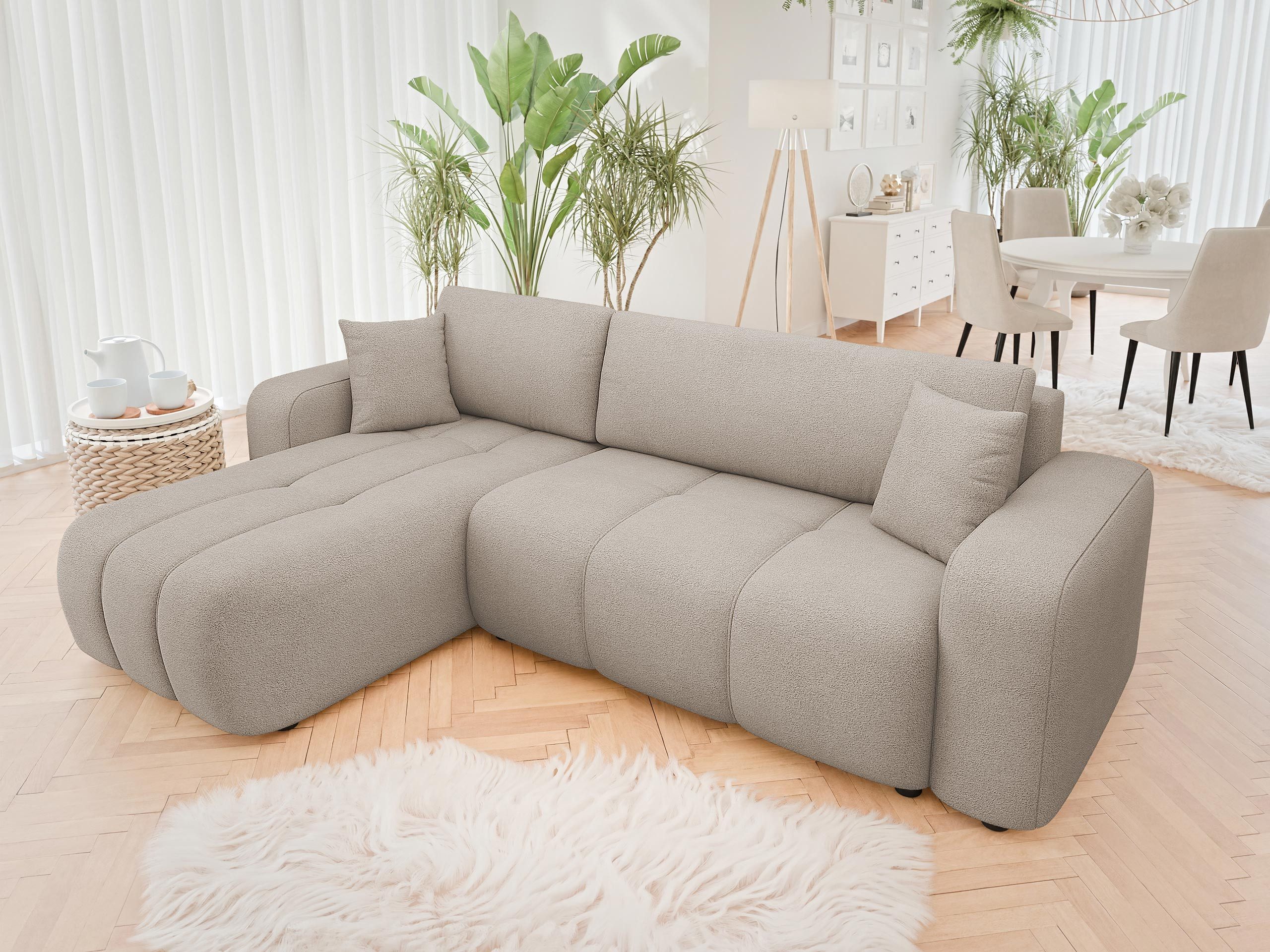 MIRJAN24 Ecksofa Fetrinu, mit Bettkasten und günstig online kaufen