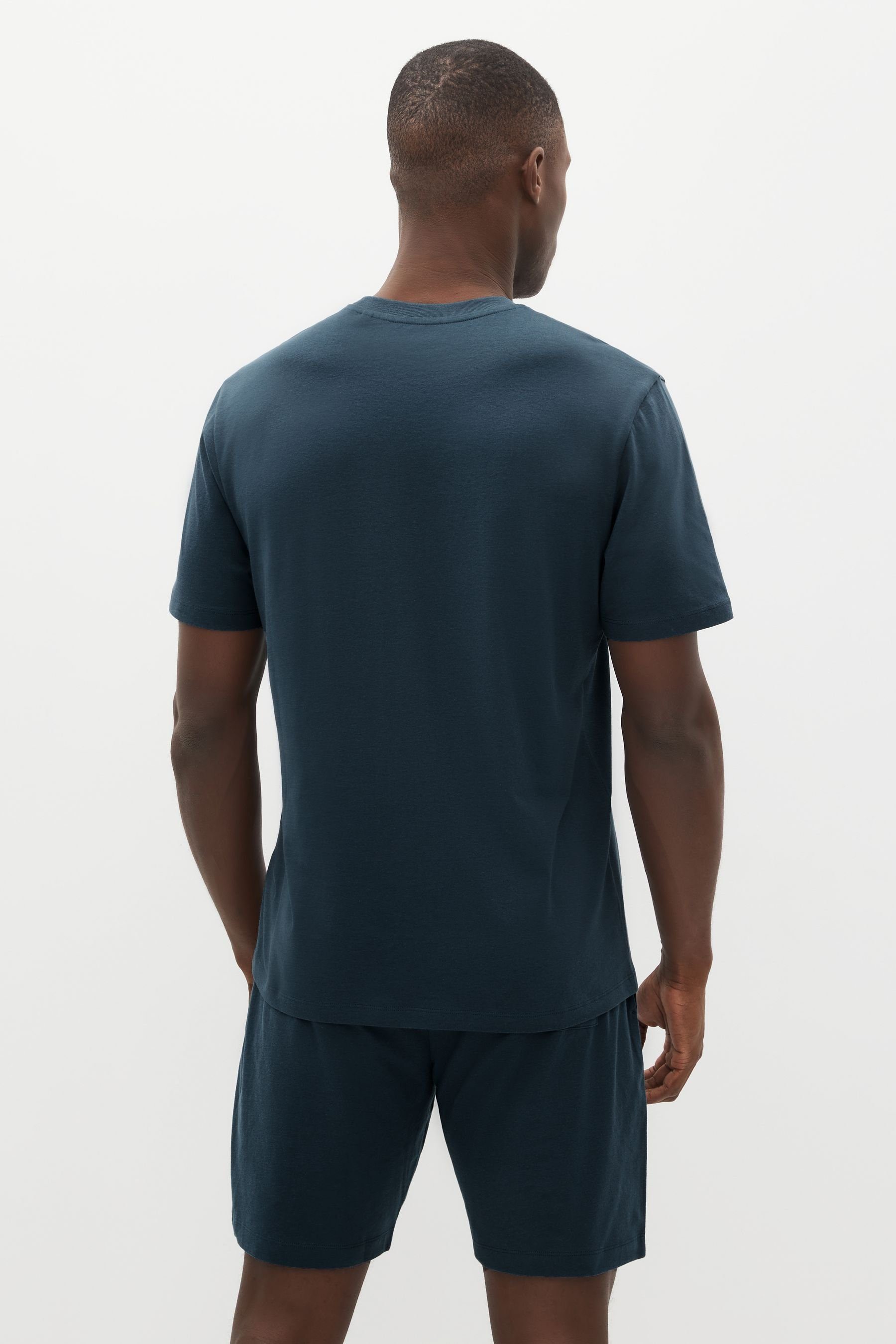 Green/Navy Next Pyjama (6 Schlafanzüge, tlg) Cream 3er-Pack Blue/Bone
