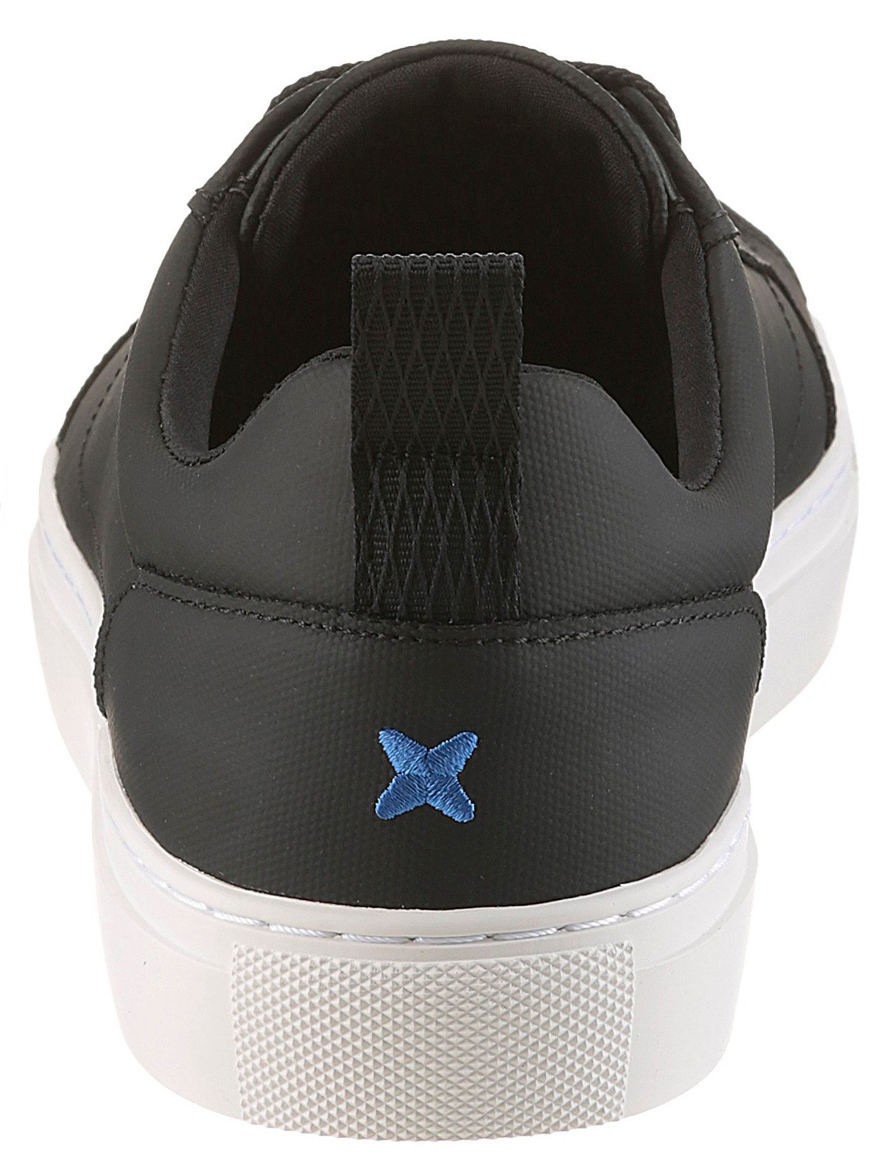 HUGO Blue Morrie tenn Sneaker Schnürschuh, Halbschuh, Freizeitsneaker mit weichem Schaftrand