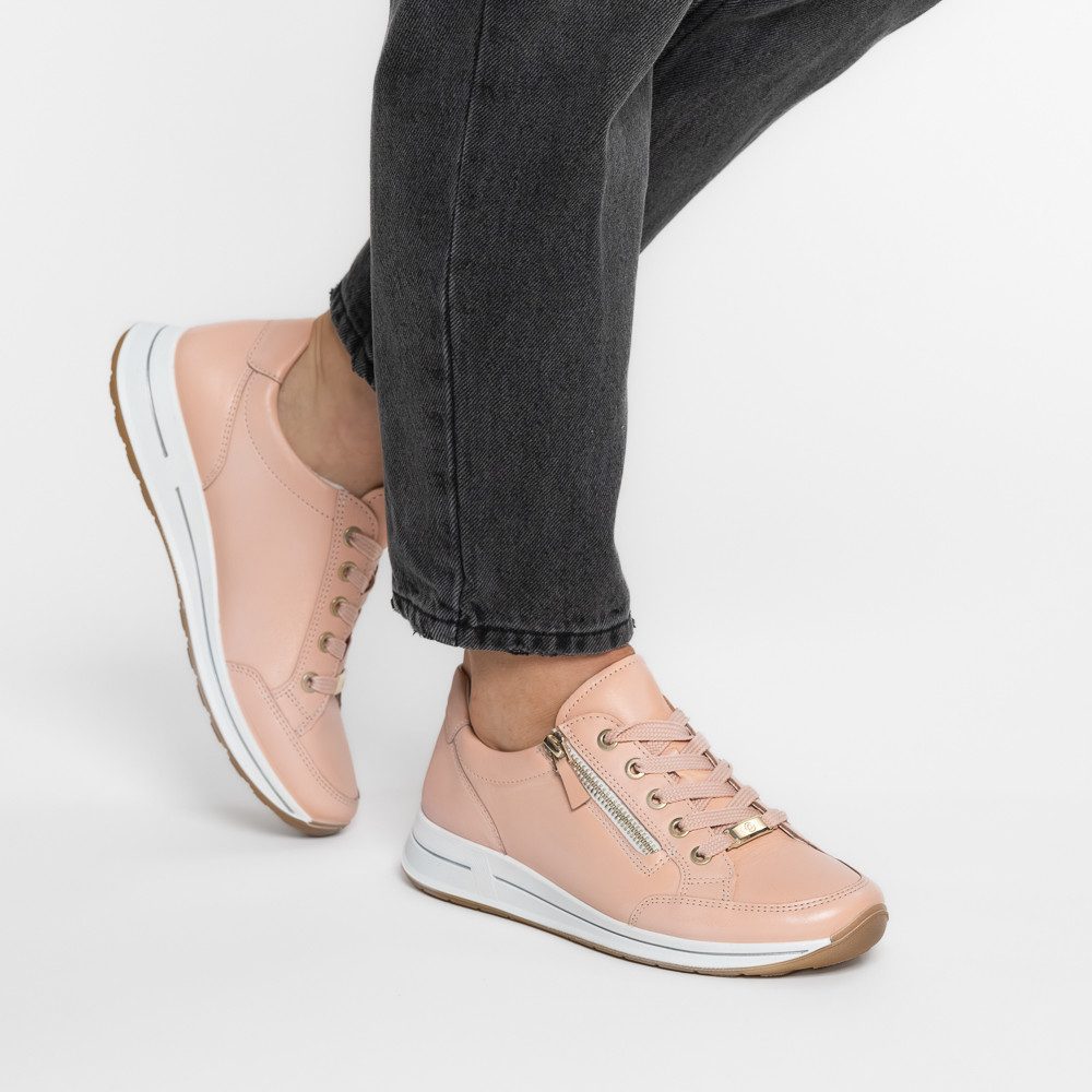 Ara OSAKA Keilsneaker Freizeitschuh, Halbschuh, Schnürer in Komfortweite H (sehr weit)