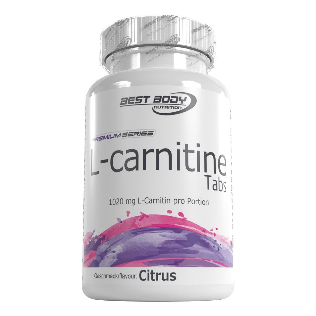 L-Carnitine Tabs - Citrus - 60 Stück / Dose Tabs