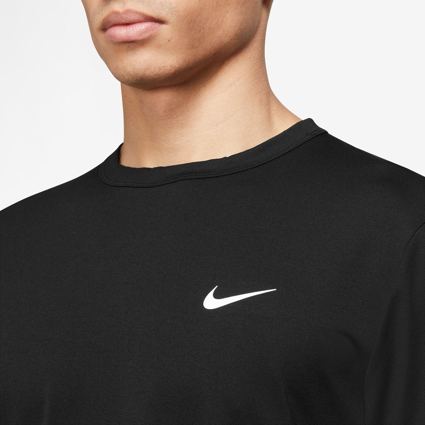 Nike Kurzarmshirt M NK DF UV HYVERSE SS BLACK/WHITE – Bild 5 von 5