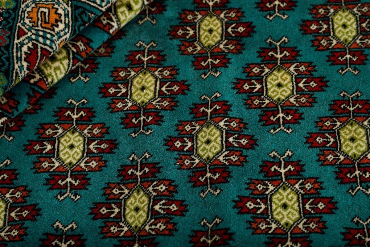 Trading, Turkaman Höhe: Orientteppich 6 rechteckig, Perserteppich, 138x200 mm Orientteppich Nain / Handgeknüpfter