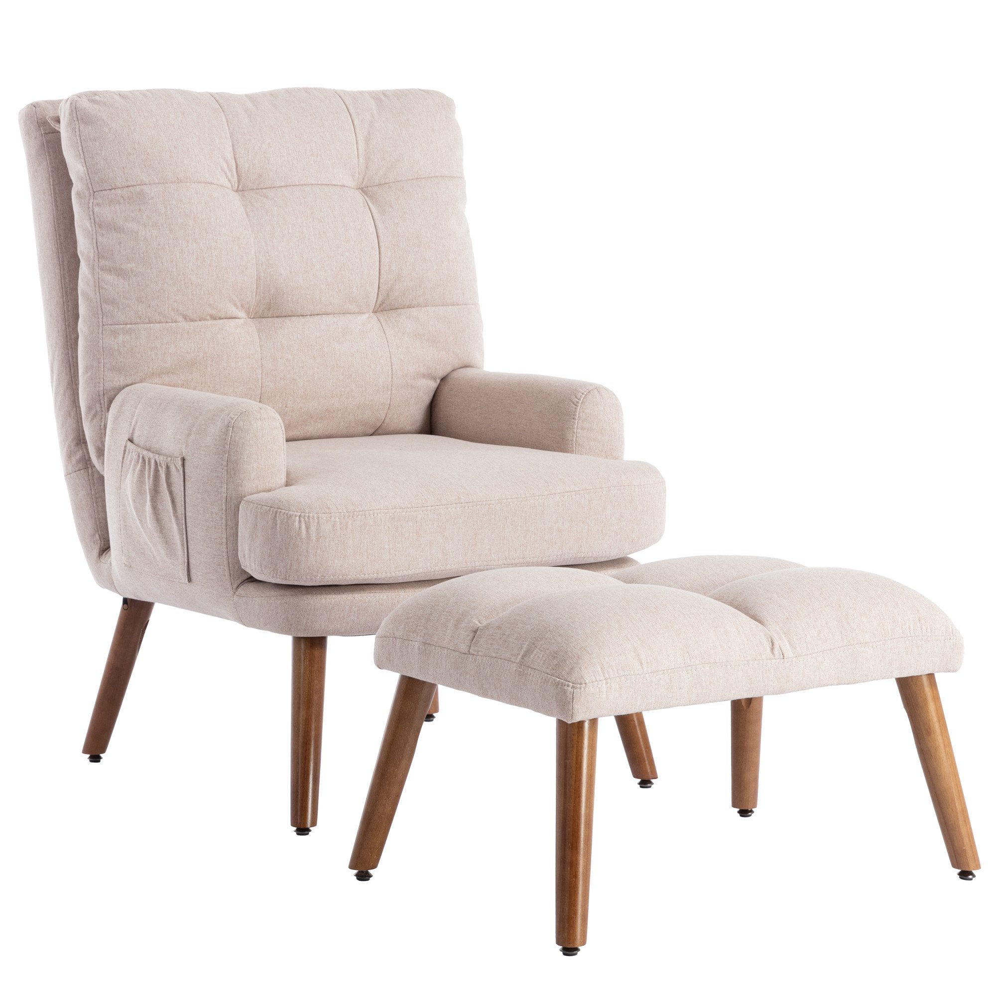 KLAM HOME Relaxsessel Moderner Loungesessel mit günstig online kaufen