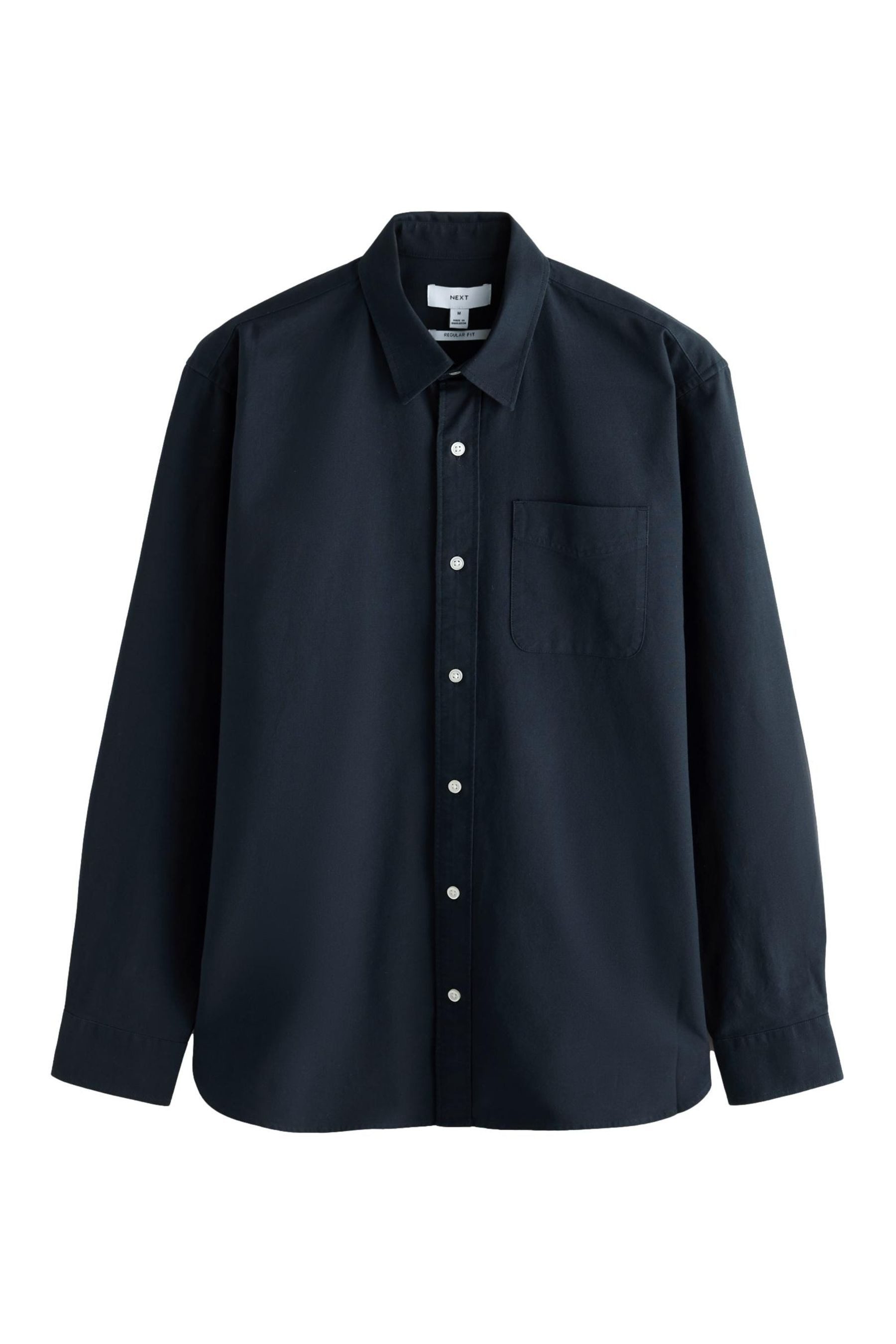 Next Langarmhemd Regular Fit Oxford-Langarmhemd (1-tlg)