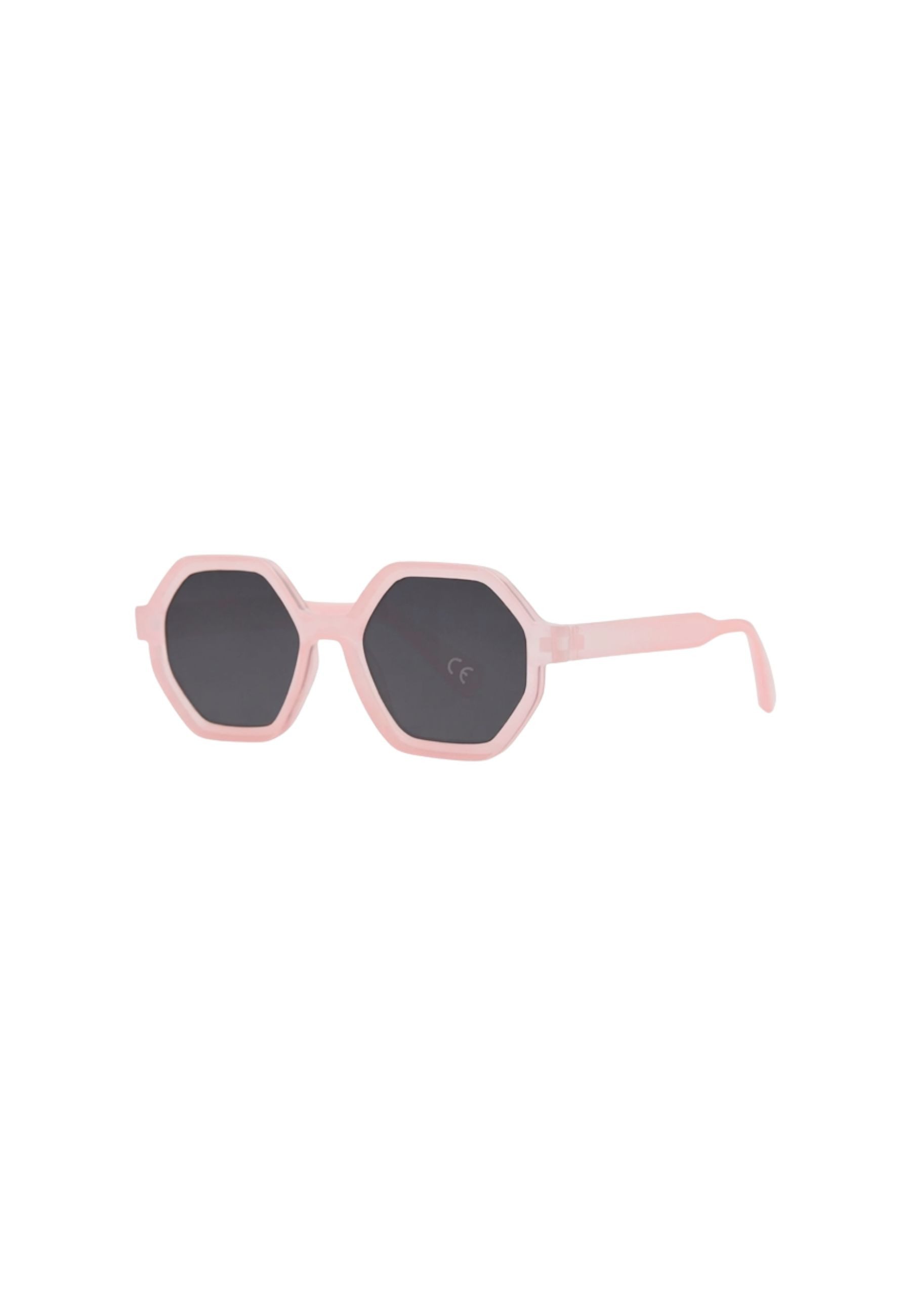 Diademita Sonnenbrille The Prism Rose Hexagonal Pink Sunglasses (Set)