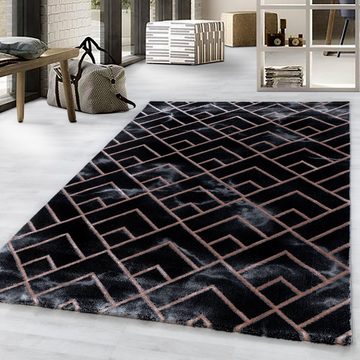 Teppich NAXOS 3814, Ayyildiz Teppiche, rechteckig, Höhe: 12 mm, Wohnzimmer
