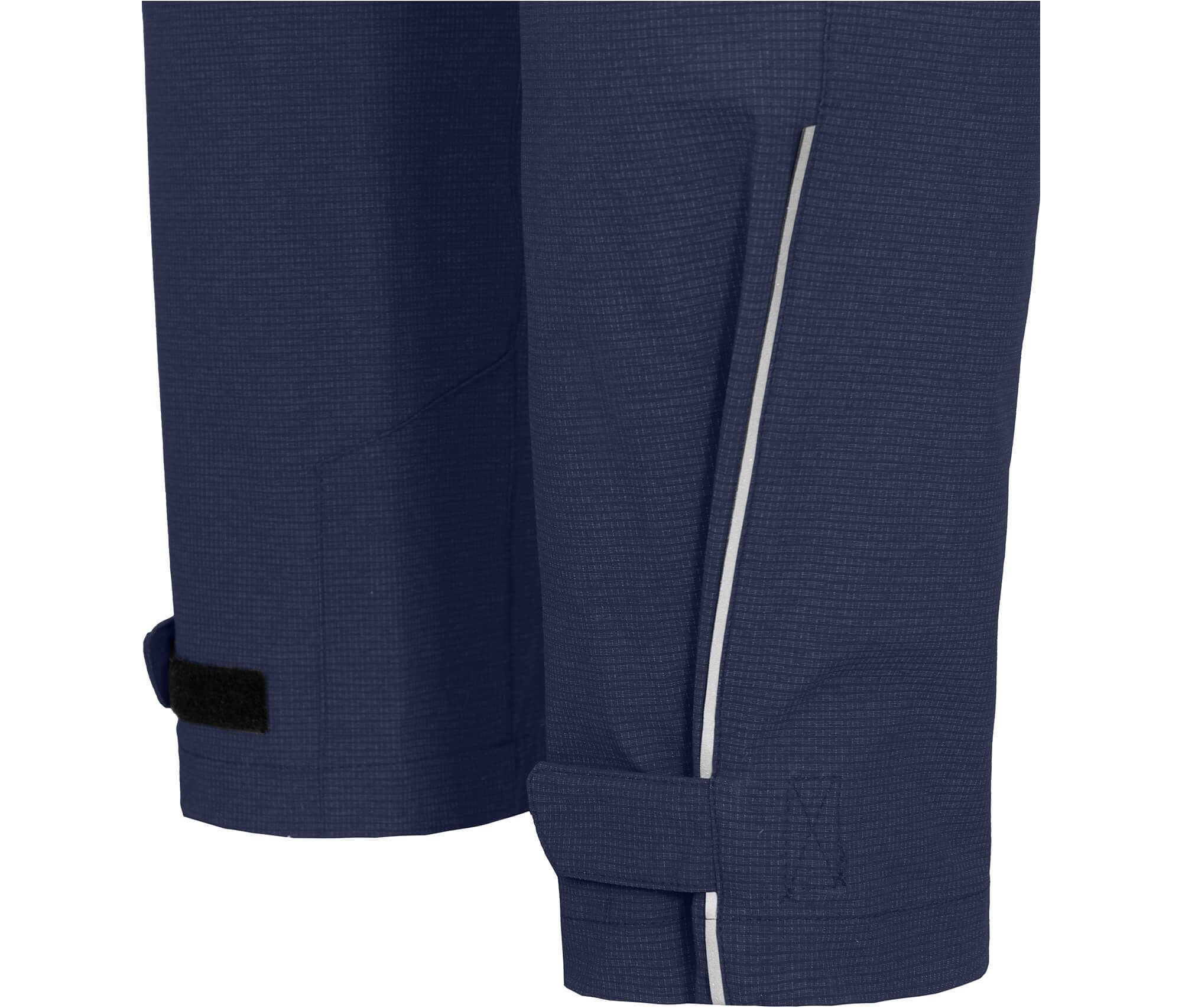 blau elastisch, gepolsterter (mit Fahrradhose Herren Radhose, Langgrößen, Innenhose) robust, Bergson peacoat PORVOO