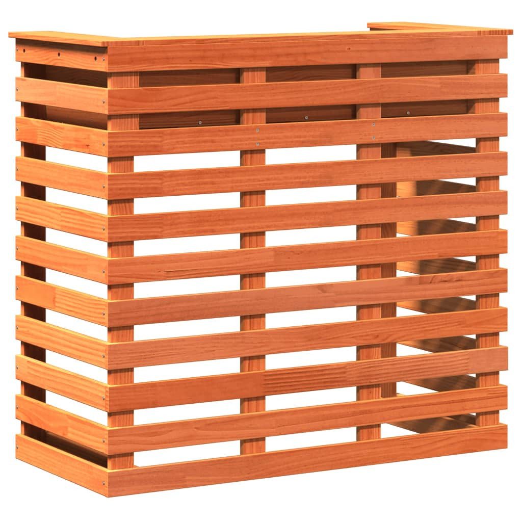 vidaXL Gartentisch Gartenbar Wachsbraun 113,5x50x103 cm günstig online kaufen