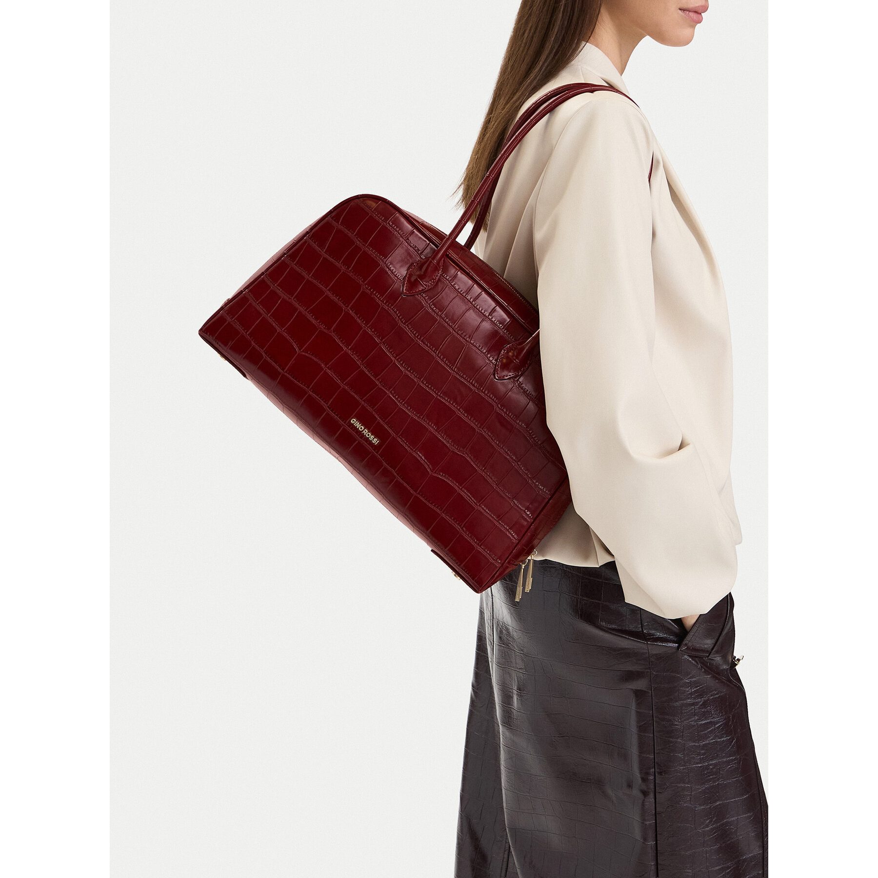 GINO ROSSI Umhängetasche Gino Rossi Damen Tasche 5907964503156 Rotwein