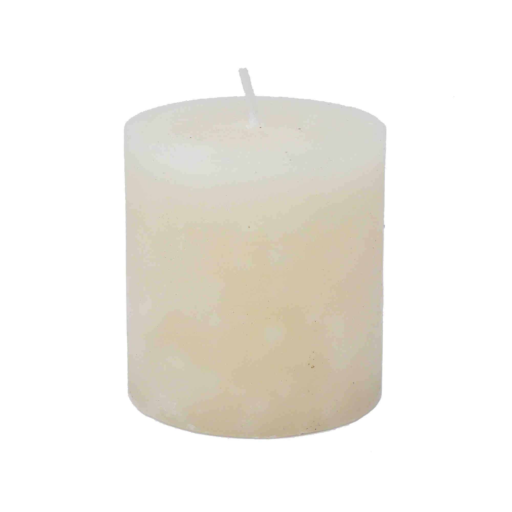 B&S Stumpenkerze Kerze durchgefärbt champagner 7,5 x Ø 7 cm (1-tlg)