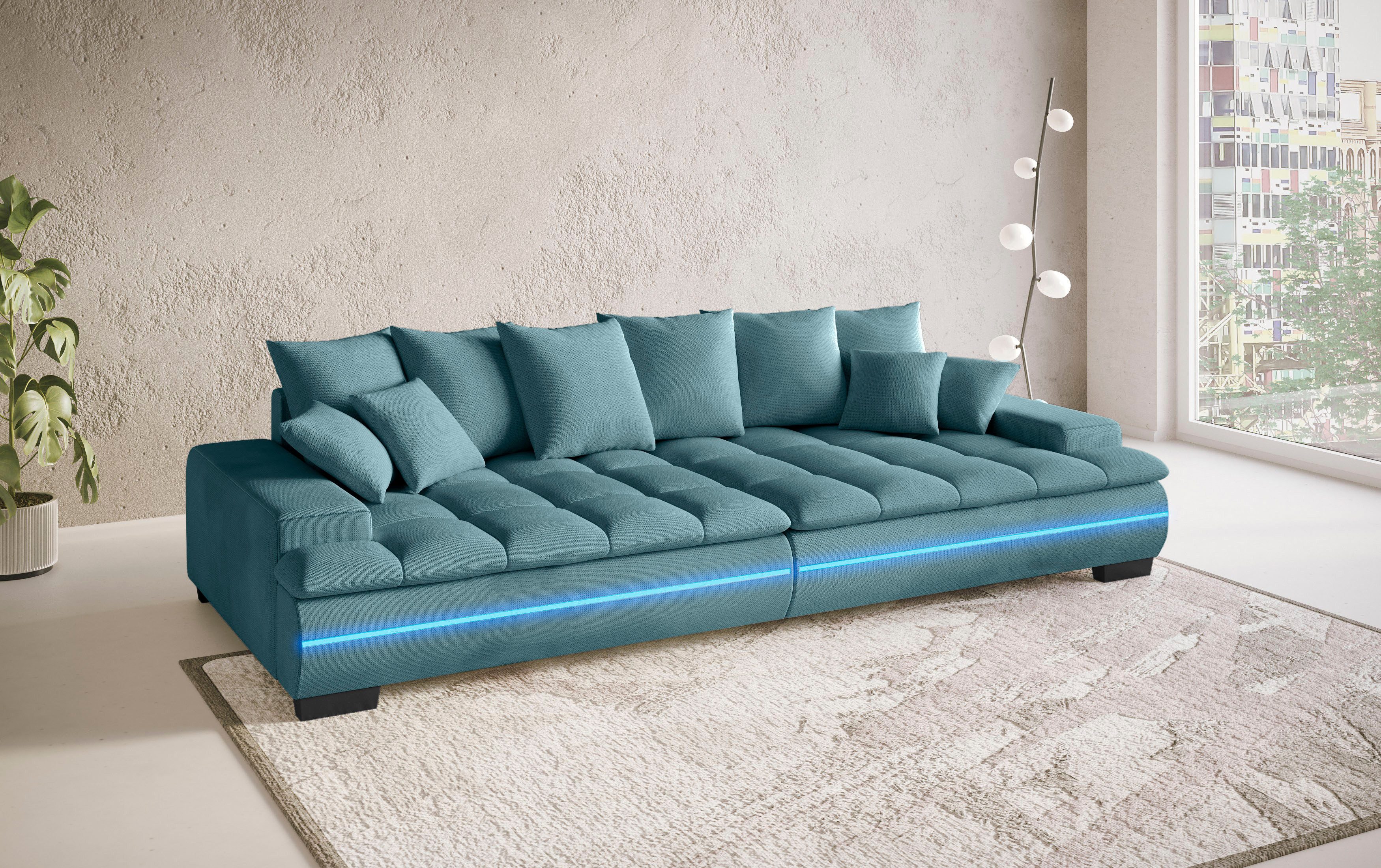 Mr. Couch Big-Sofa Haiti II RGB-LED, günstig online kaufen