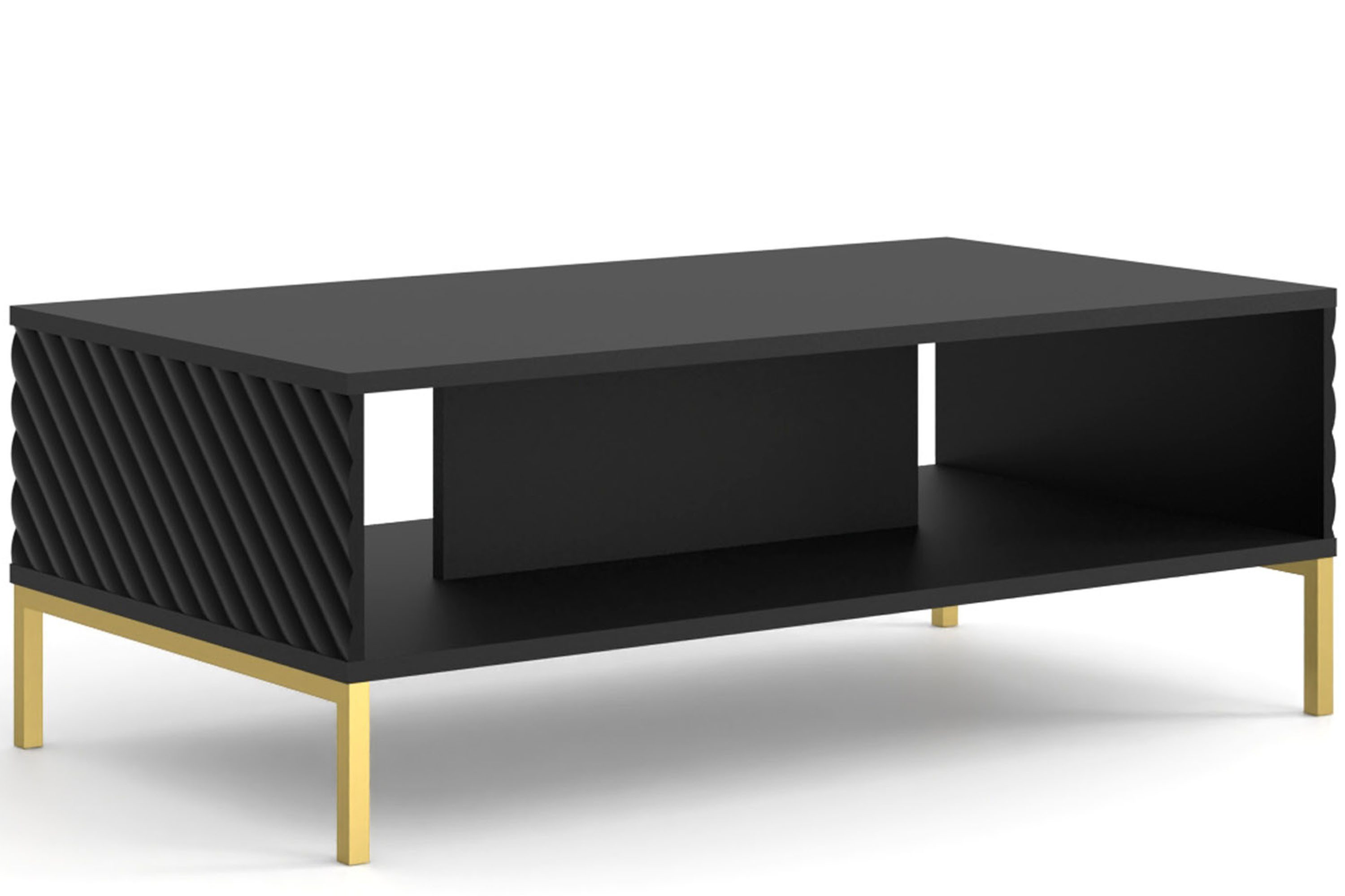 Couchtisch ADENO Kaffeetisch, mit Stauraum, Sofatisch, Modern