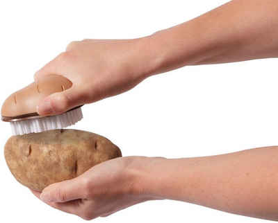 Grillbürste »Chef´n Gemüsebürste 102-430-144 Potato Scrub Brush Kartoffelbürste braun«, chef'n