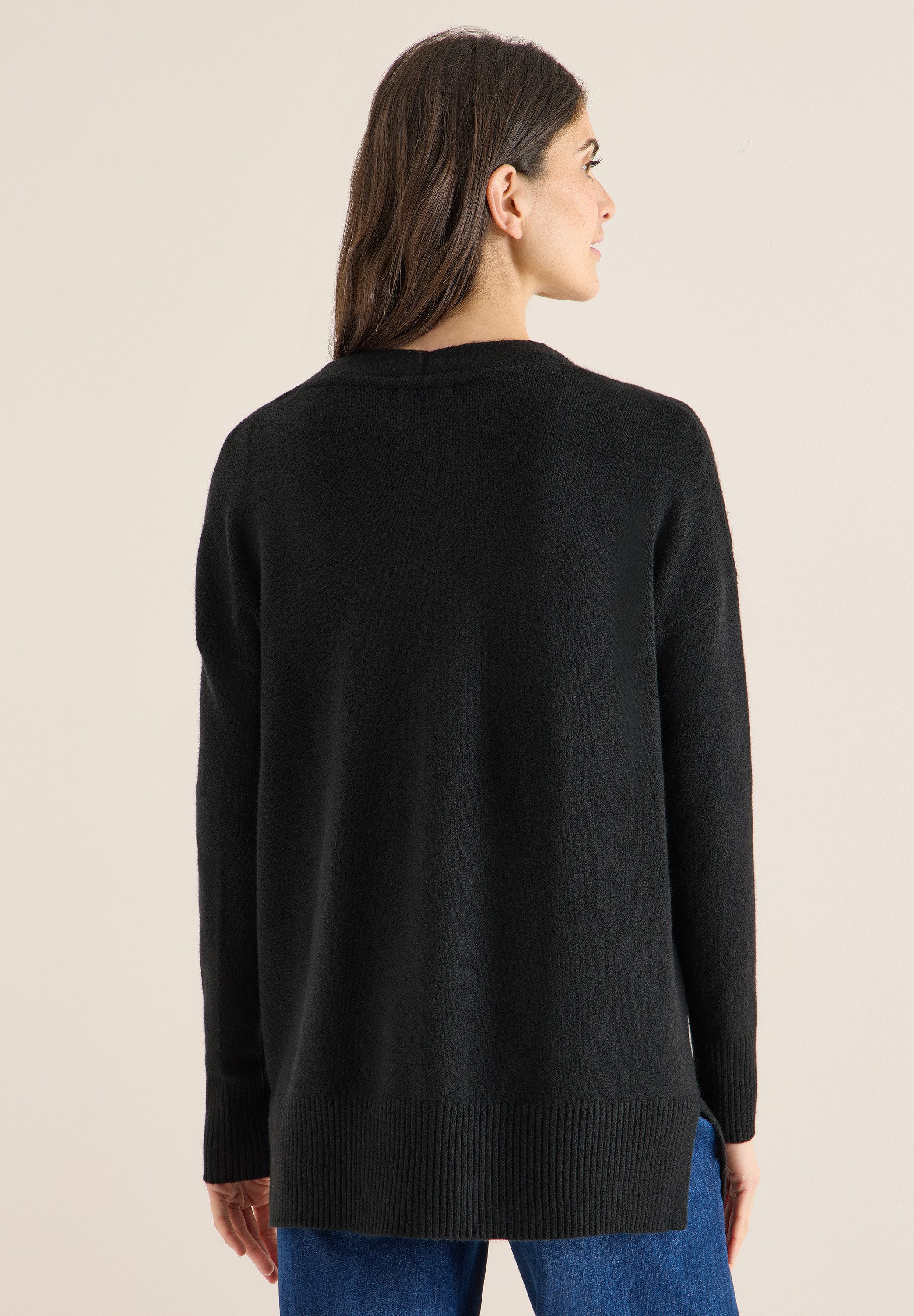 CECIL Cardigan mit Schlitz am Saum günstig online kaufen