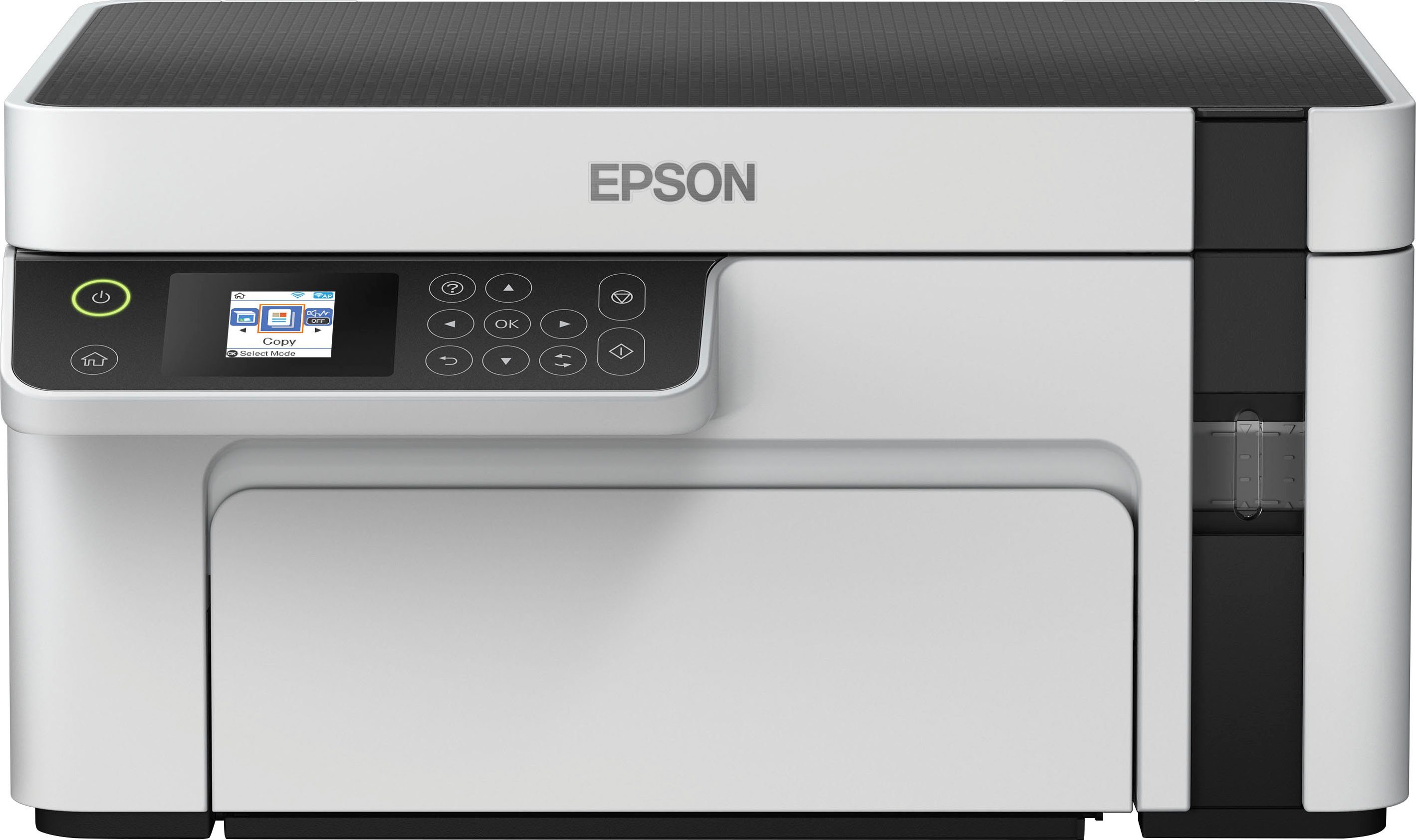 Epson EcoTank ET-M2120 Tintenstrahldrucker, (WLAN (Wi-Fi), DIN-A4-Schwarzweiß-Multifunktions-Tintentankdrucker)