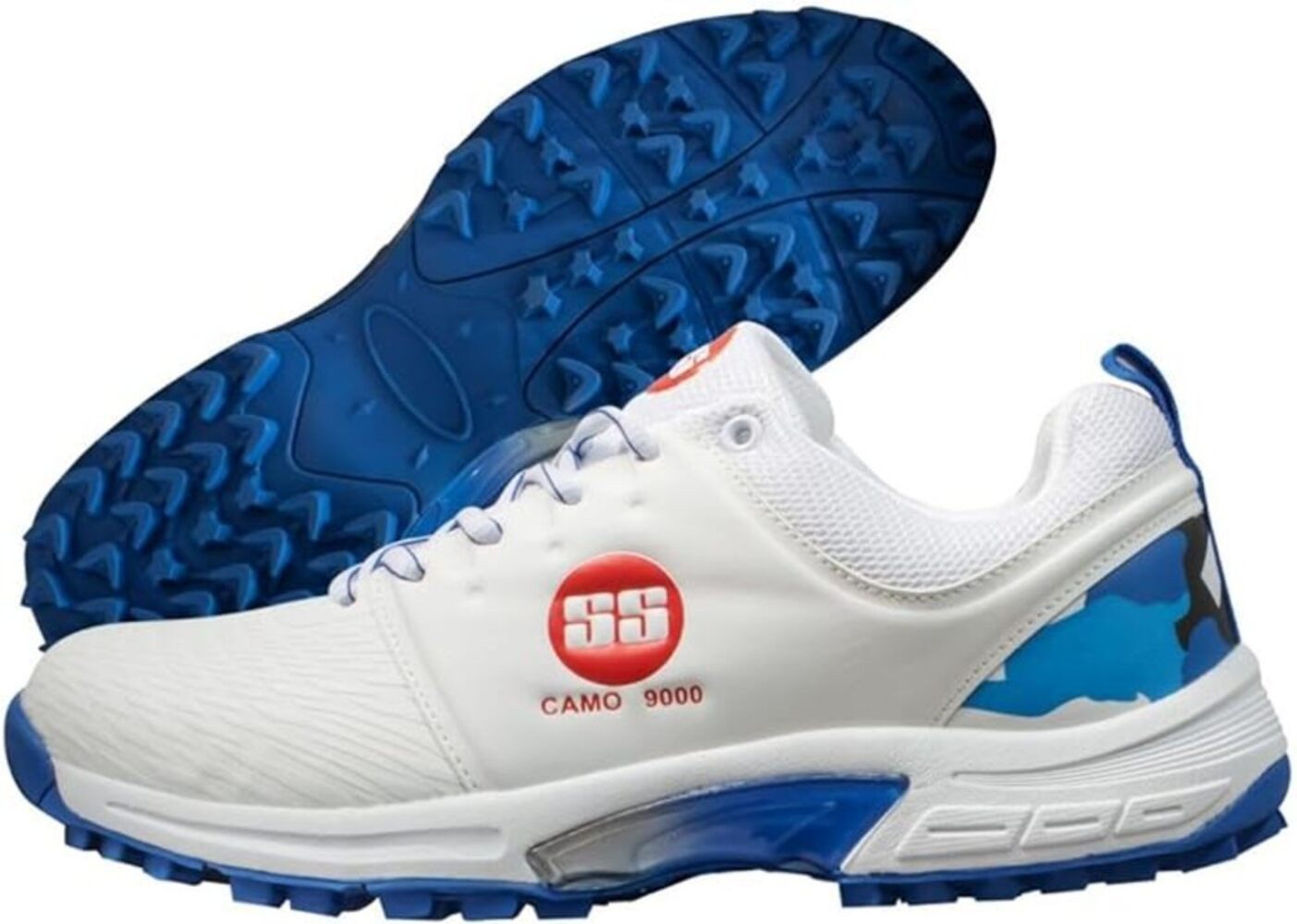 SS Camo 9000 Cricket-Schuh, Für Herren & Jungen Sneaker (Paket enthält 1 Paar Cricket-Schuhe, lang anhaltende Haltbarkeit, gleichbleibende Leistung) Leichtgewicht