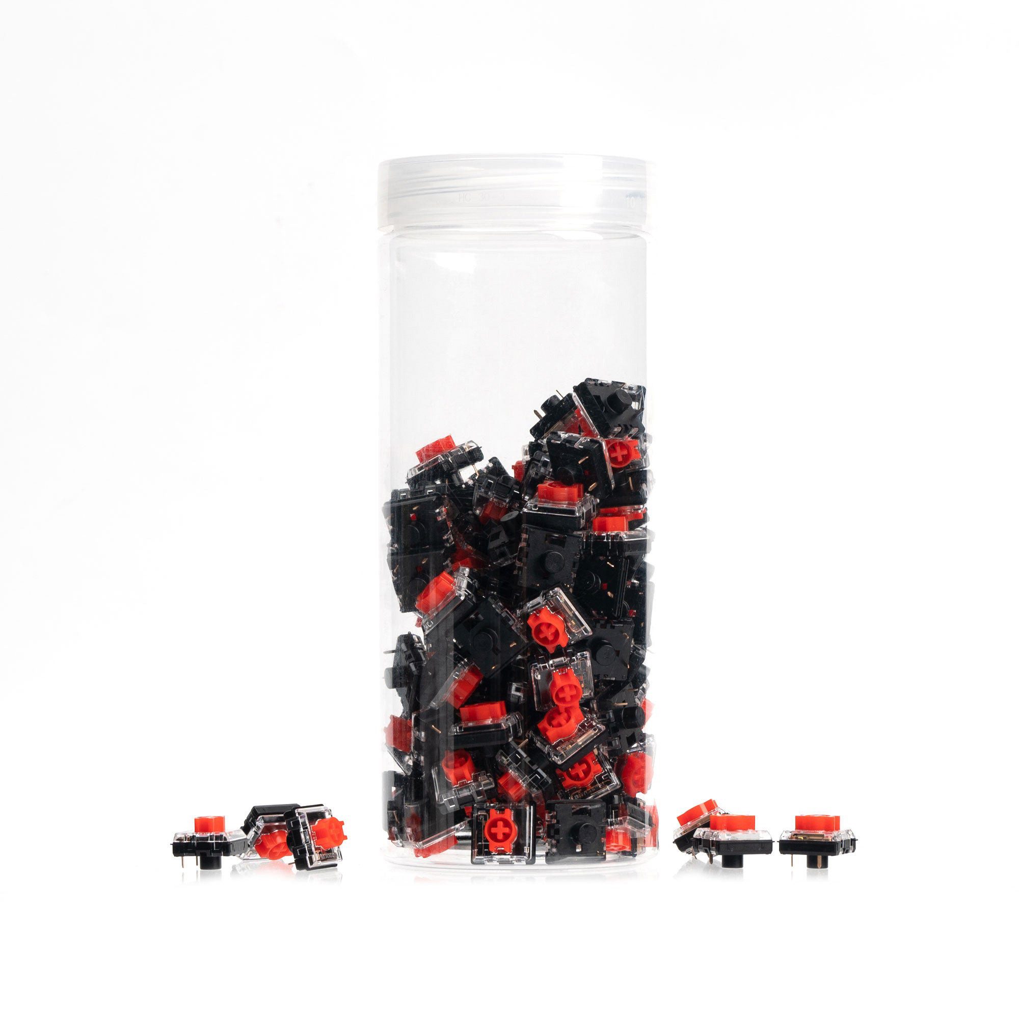 Keychron Tastatur-Tastenkappen Keychron Low Profile Mechanical Red Switch-Set