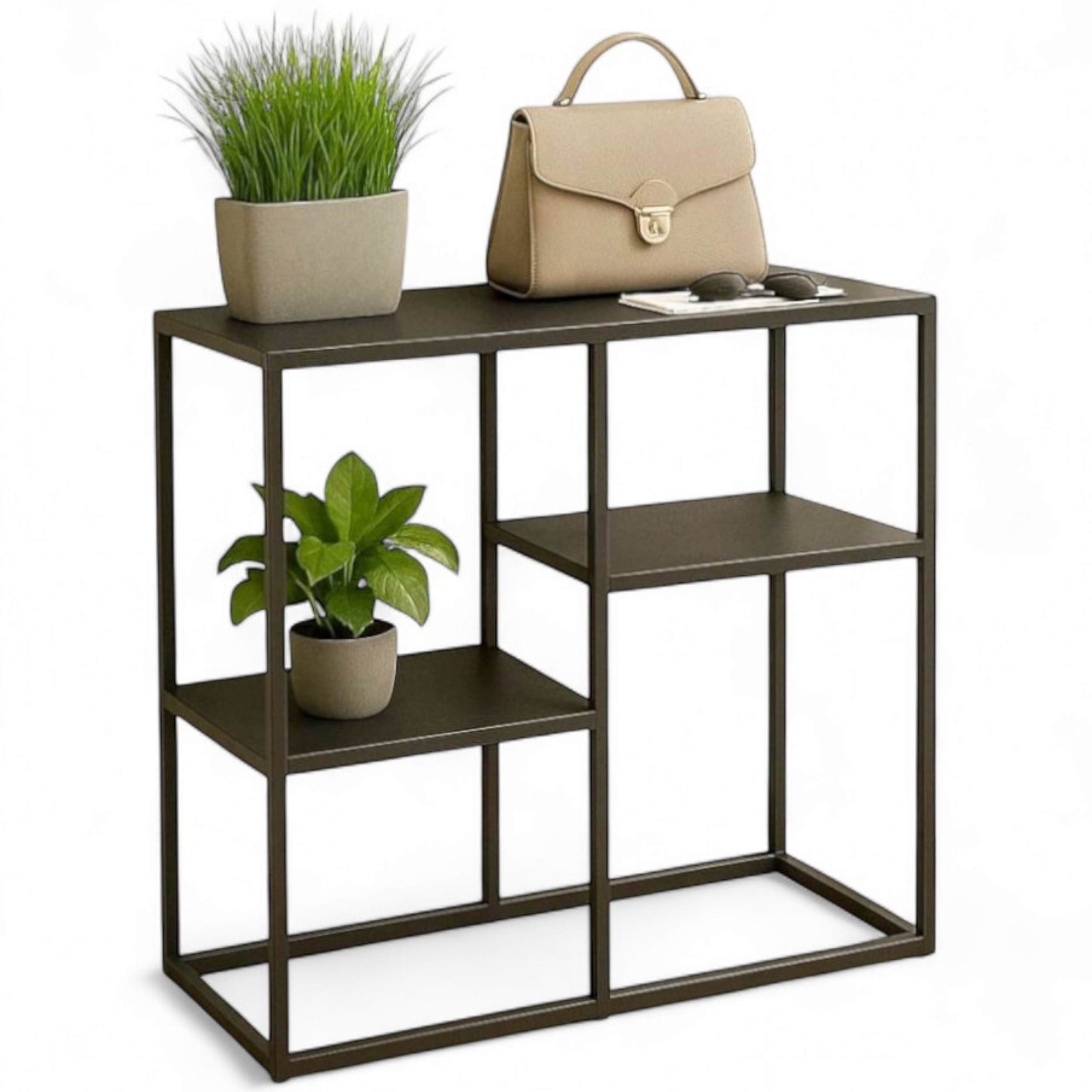 DanDiBo Konsolentisch Schmal Metall Modern 80x80x26 günstig online kaufen