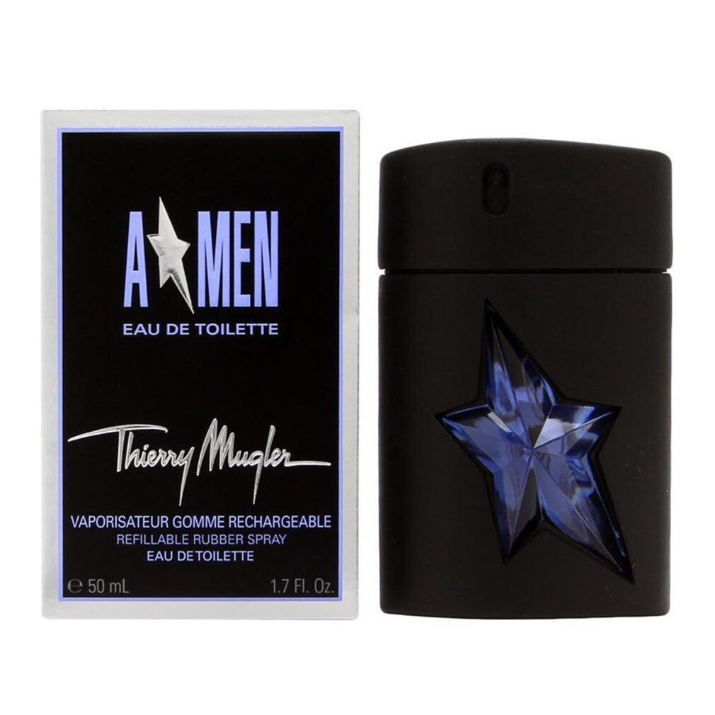 Mugler Eau de Toilette AMen, Glasflakon, Parfüm EDT, Herrenduft