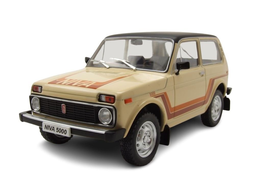 Modellauto Lada Niva 5000 1980 beige