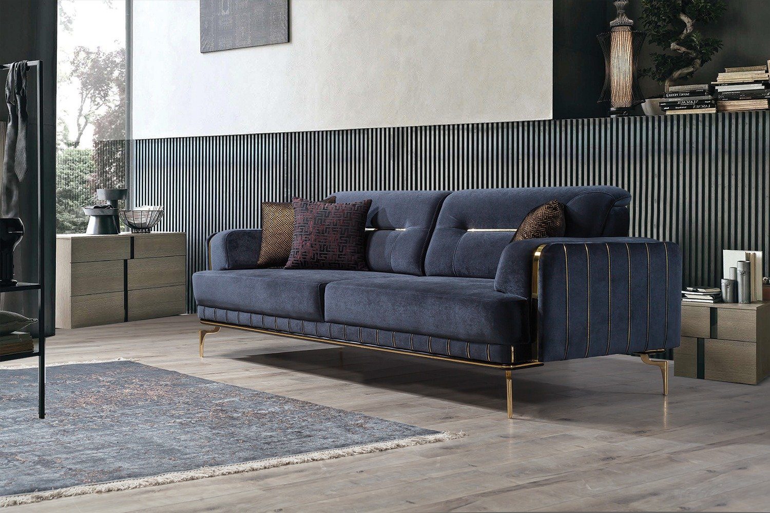 Villa Möbel Sofa Note Sofa mit Sitztiefenverstellung, 1 Stk. 2-Sitzer,  Quality Made in Turkey