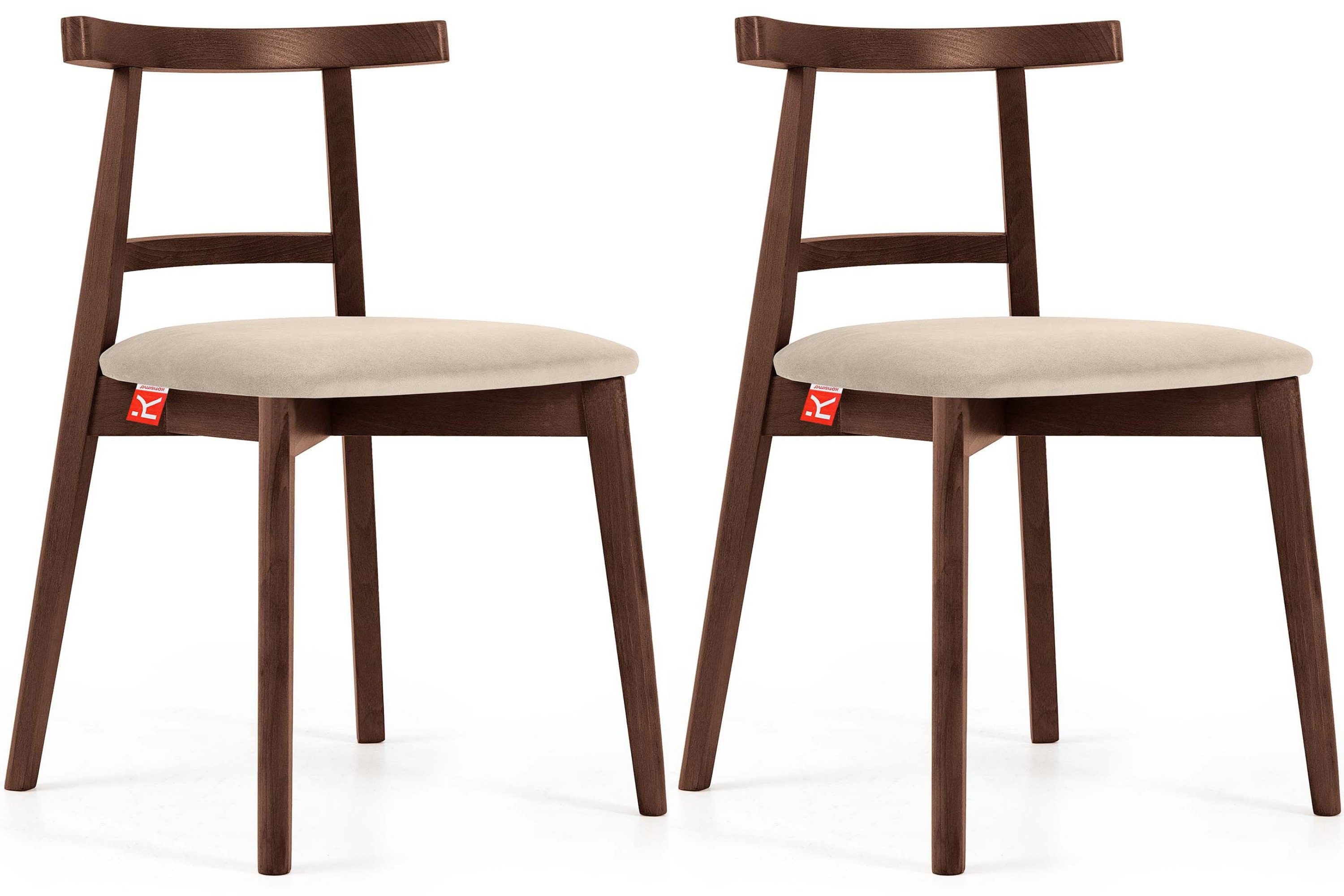 KONSIMO® Holzstuhl Esstischstühle LILIO, Holzstühle, Polsterstühle 2 St., J günstig online kaufen