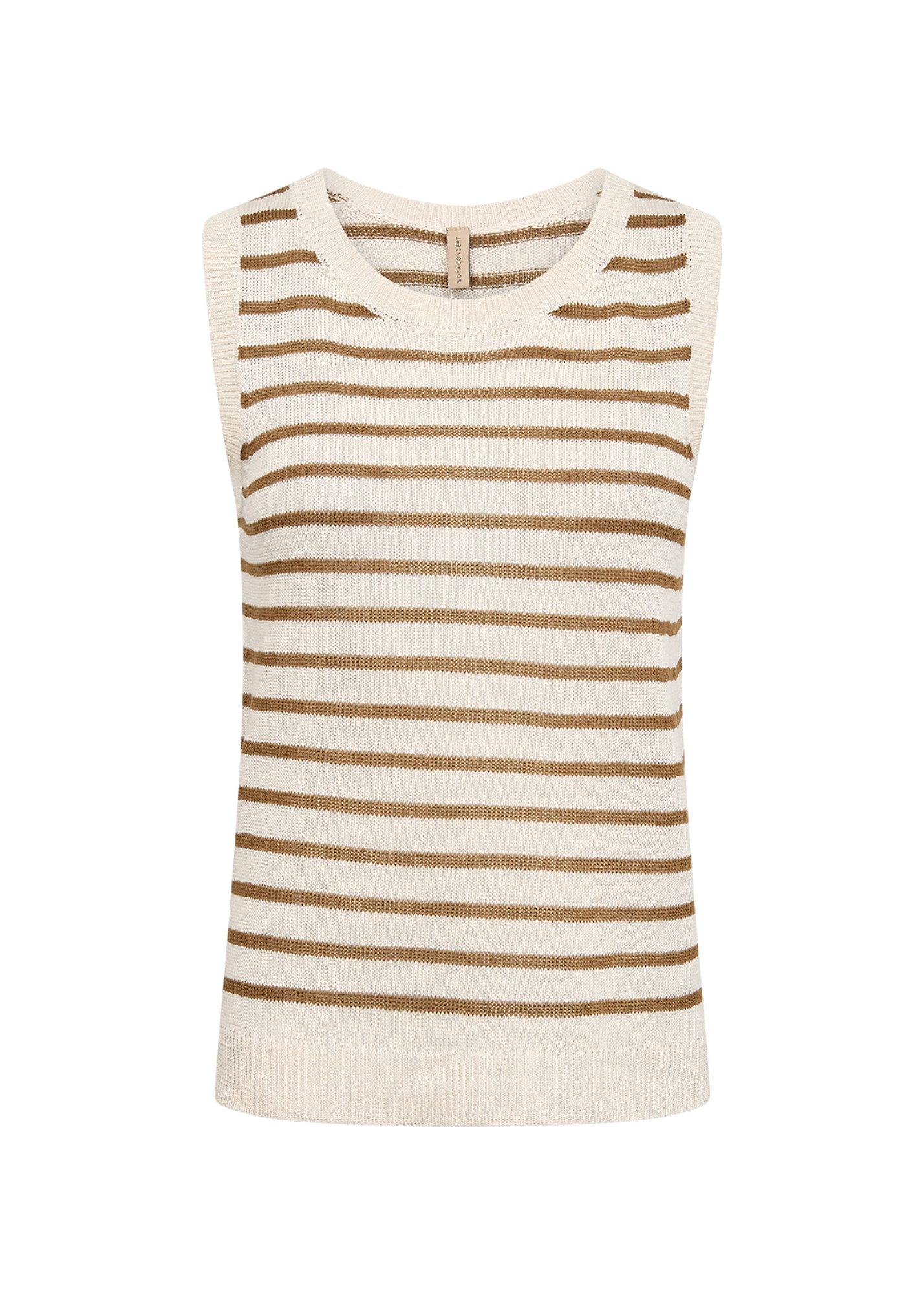 soyaconcept Shirttop SC-LUANNA 6 - Shirttop Damen - Stricktop - Top - gestreiftes Stricktop