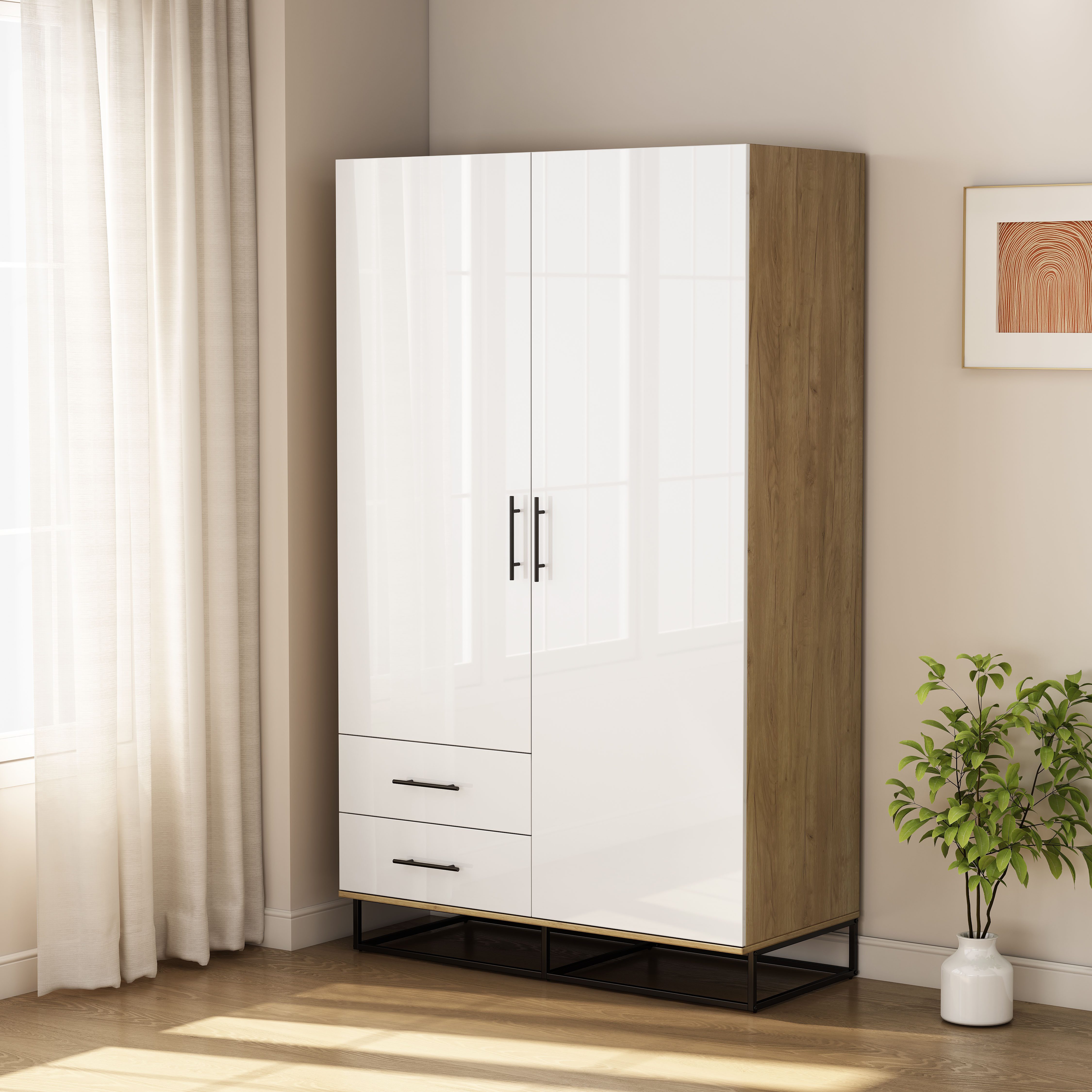 OTTO home Kleiderschrank Luca Kommode Schrank Schlafzimmer (Hochwertige sch günstig online kaufen