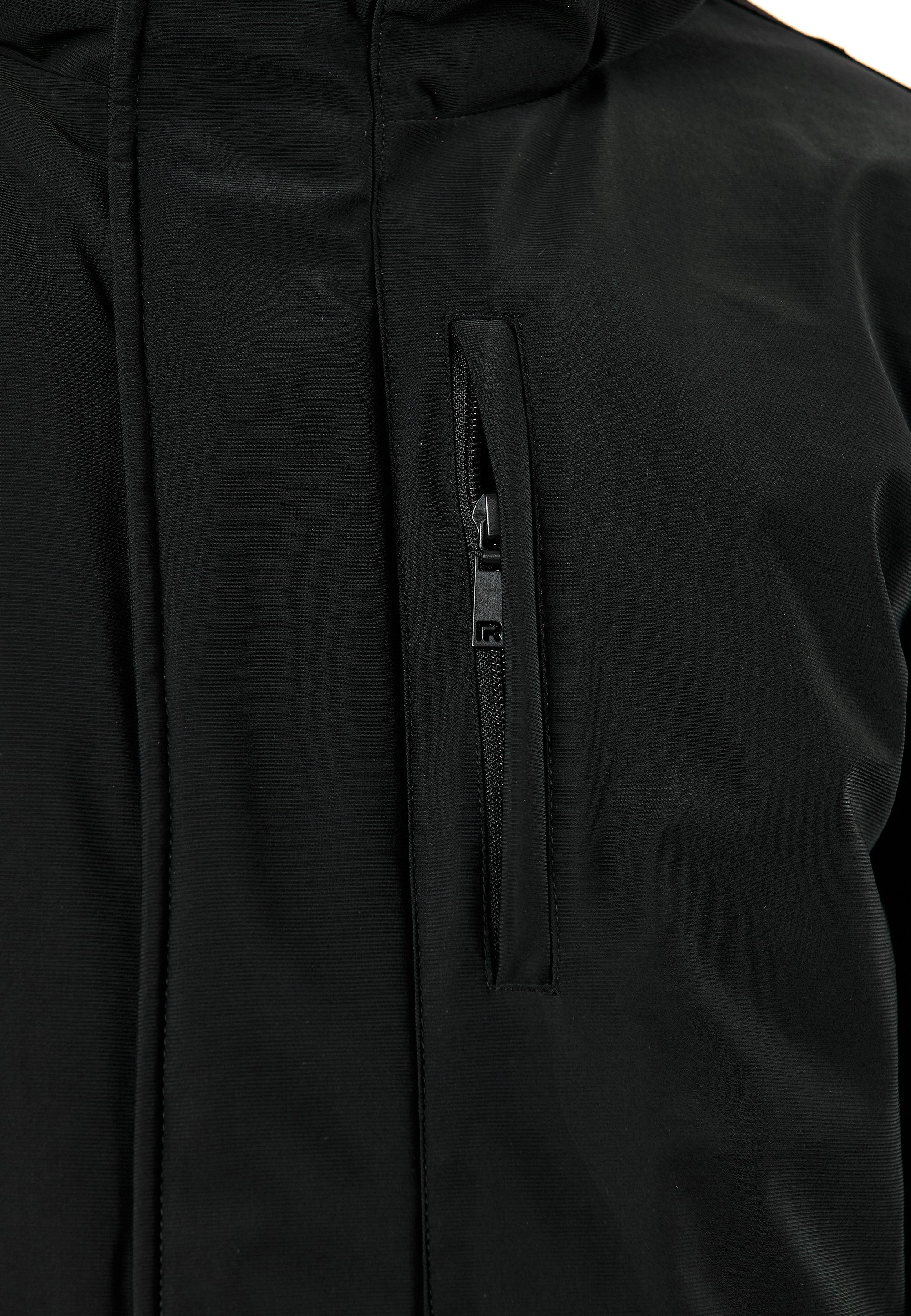 Winterjacke mit abnehmbarer Kapuze warm wasserabweisend funktional