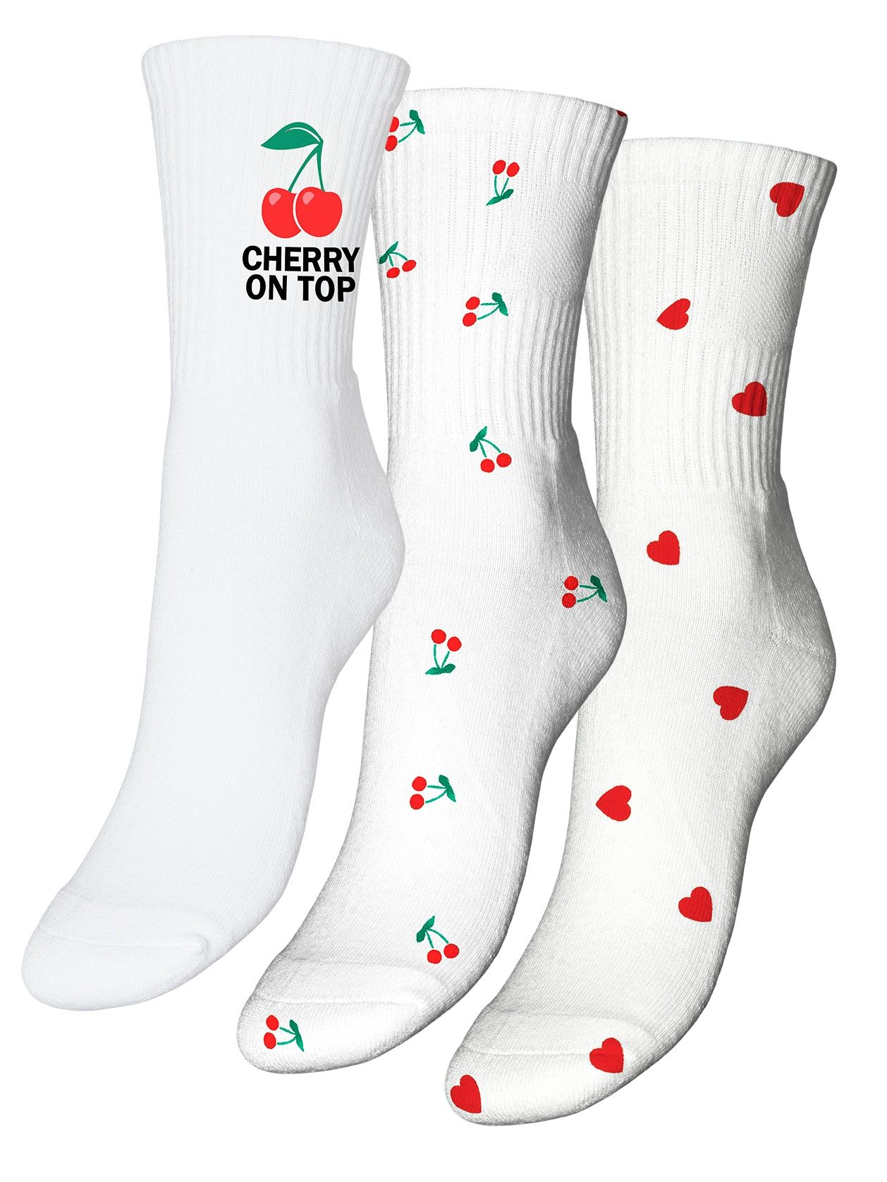 Vero Moda Freizeitsocken VMMEL DETAIL SOCKS 3-PAC (Packung, 3-Paar) Baumwollmischung