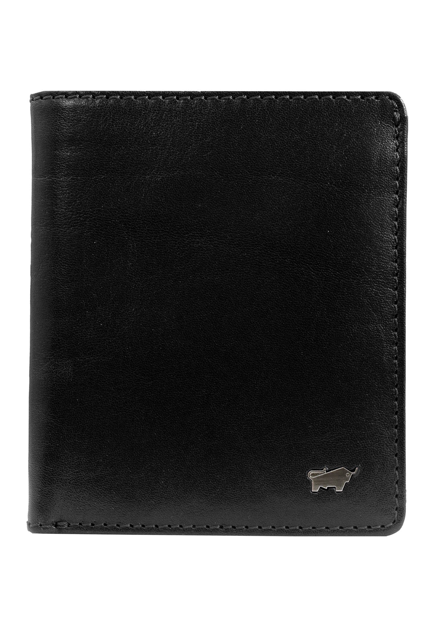 Braun Büffel Geldbörse COUNTRY RFID Geldbörse H 8CS, im geräumigen Hochformat schwarz