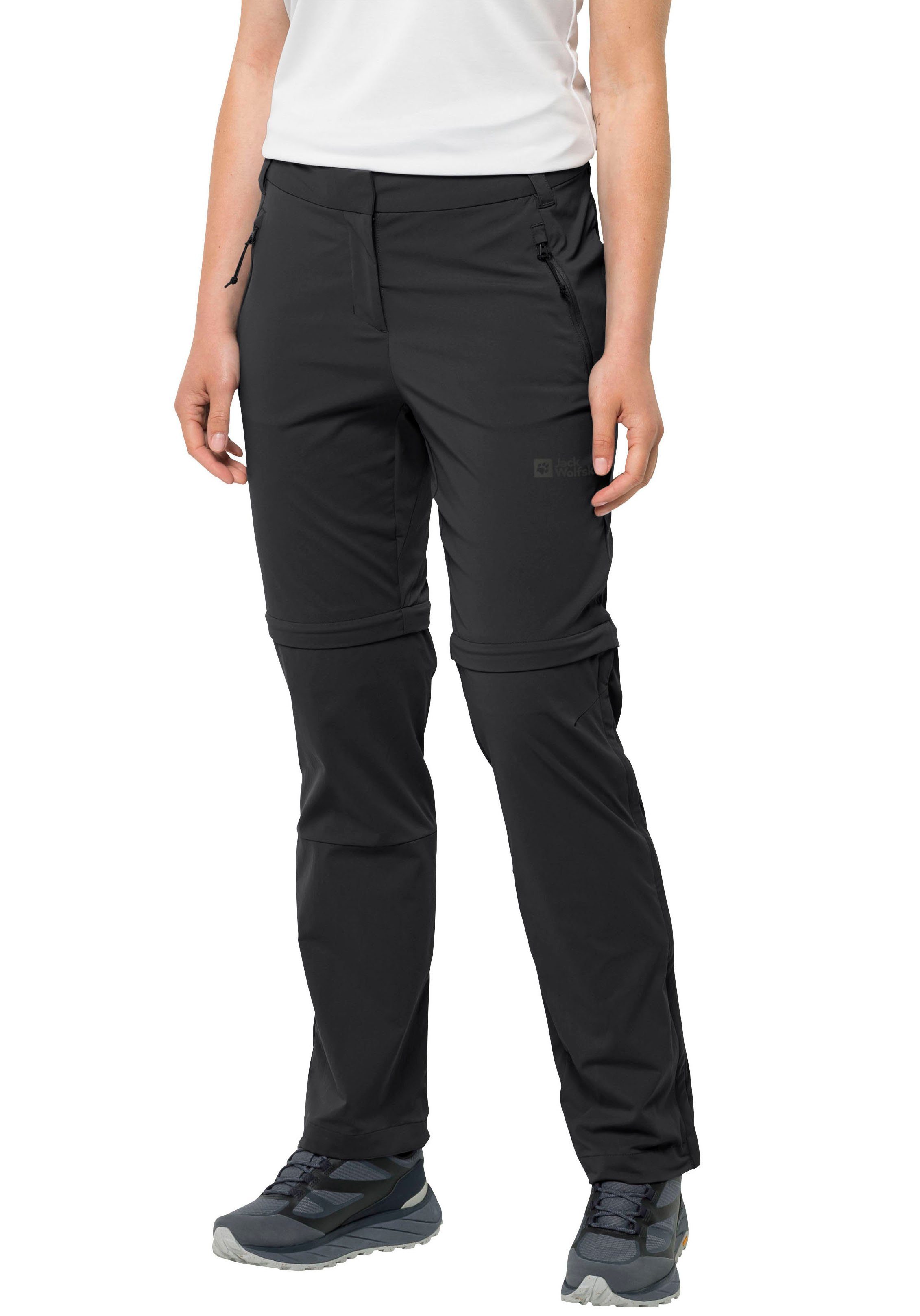 PANTS W GLASTAL Jack Funktionshose OFF ZIP Wolfskin