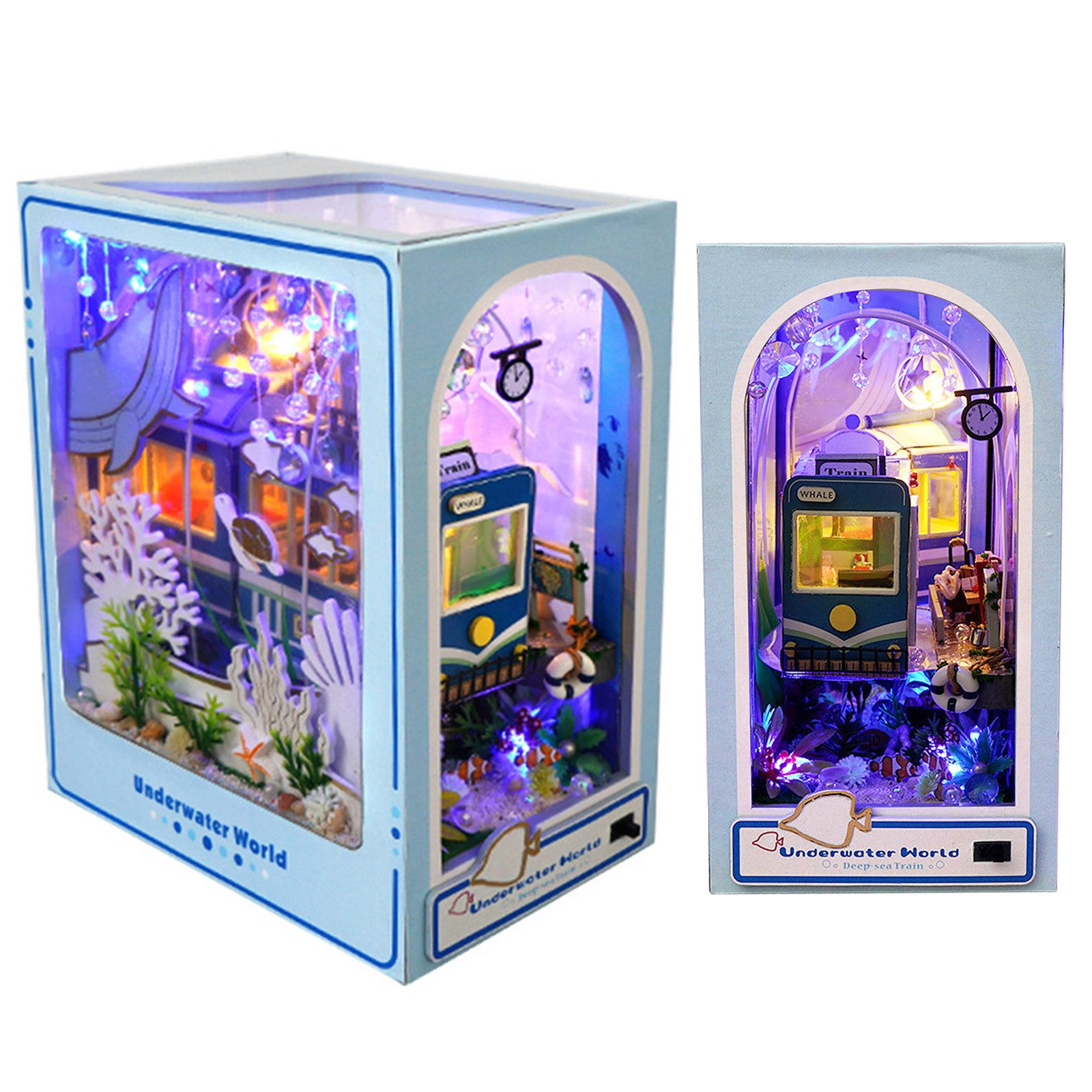 MODFU 3D-Puzzle Buchstütze Miniatur Holz Bücherregal günstig online kaufen