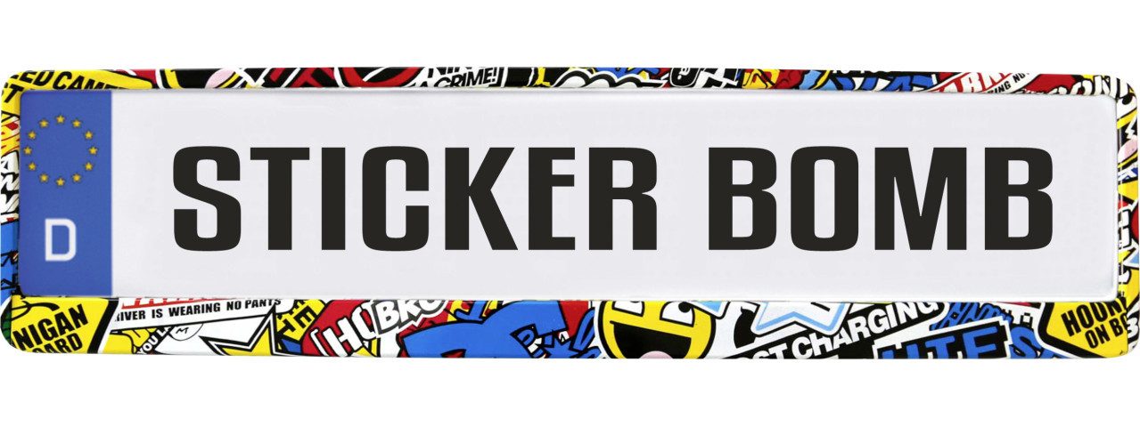 Hermann Schütz Kennzeichenhalter Hermann Schütz Design-Kennzeichenrahmen